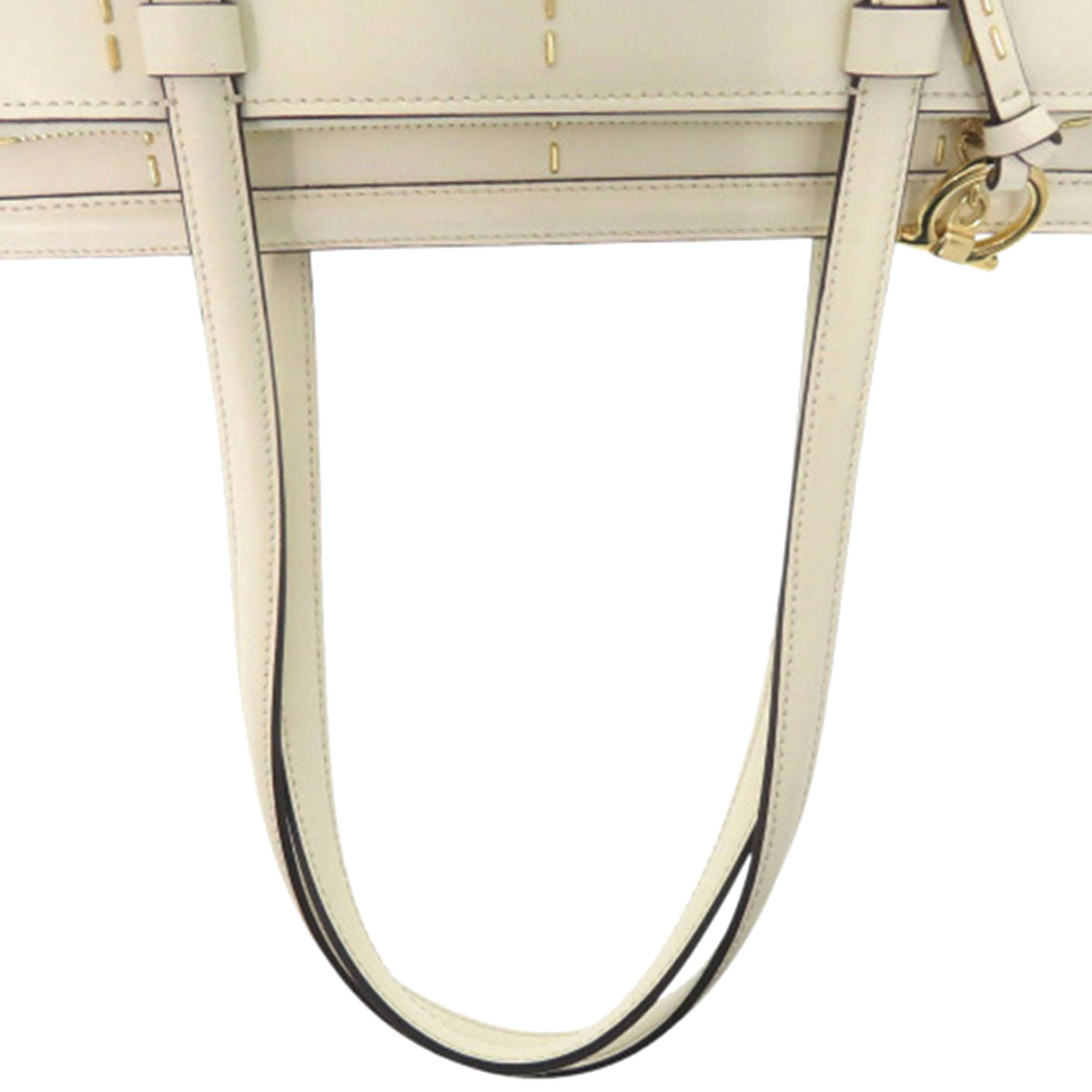 Ferragamo Medium Stitched Leather Amy Tote