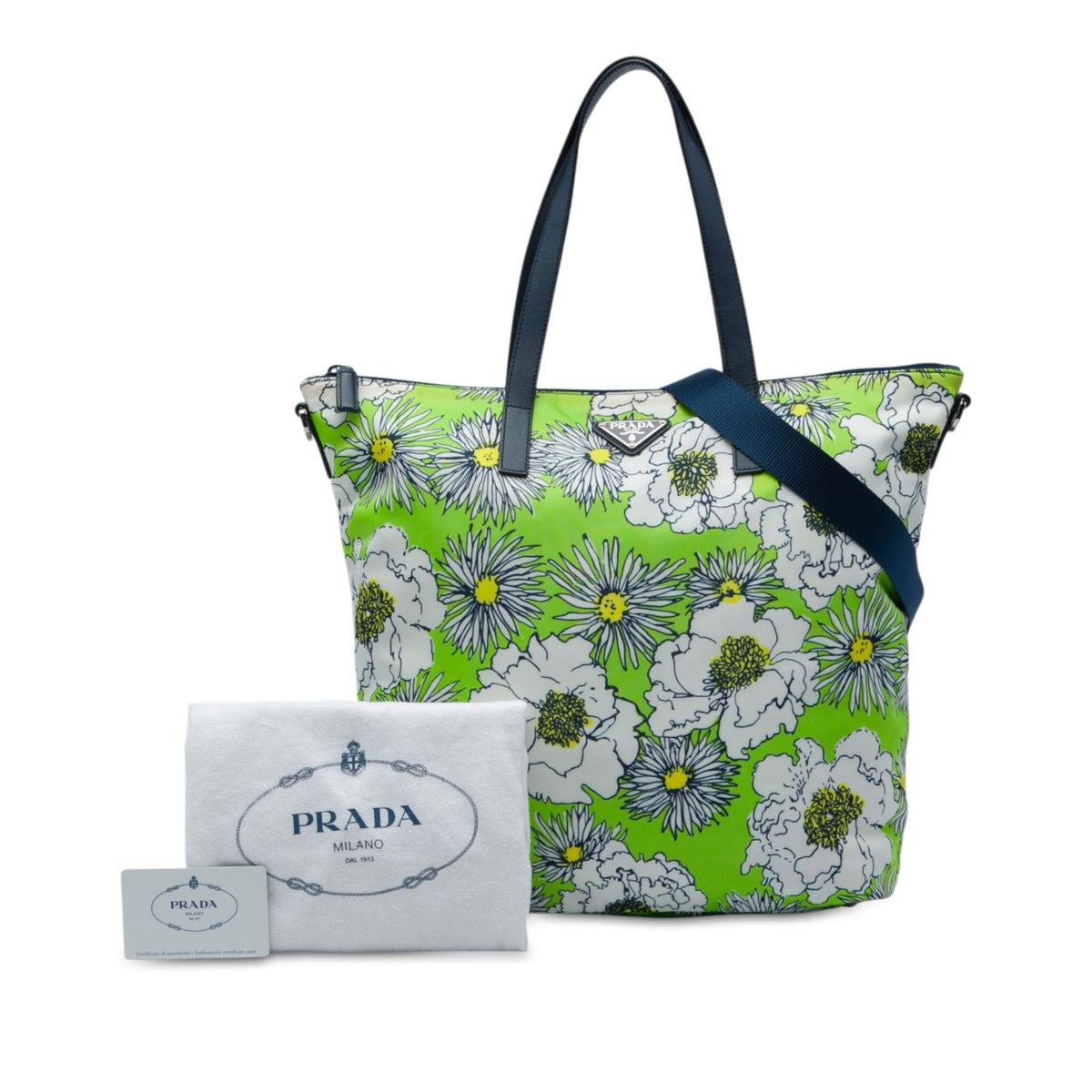 Prada Tessuto Stampato Satchel