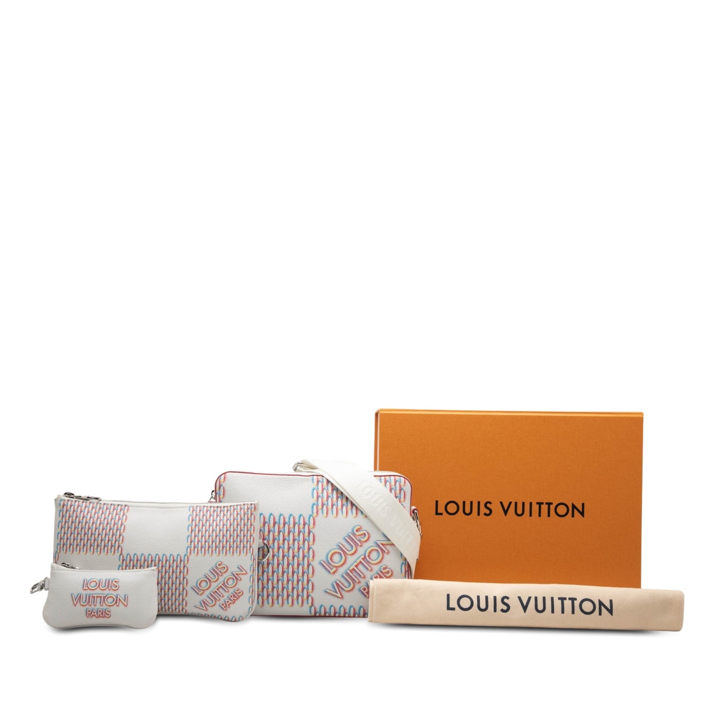 Louis Vuitton Damier Spray Trio Messenger Bag