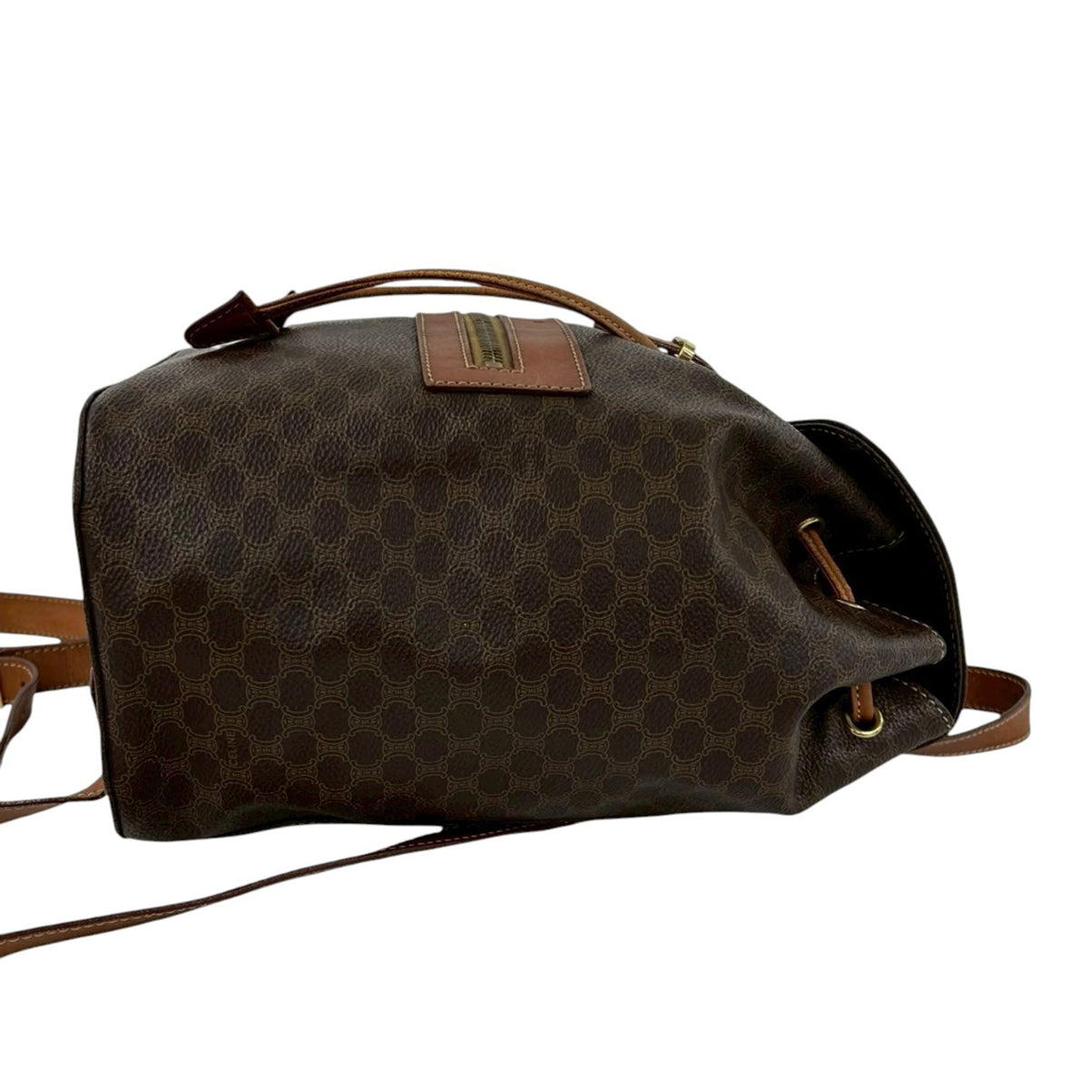 Celine Macadam Coated Canvas Backpack