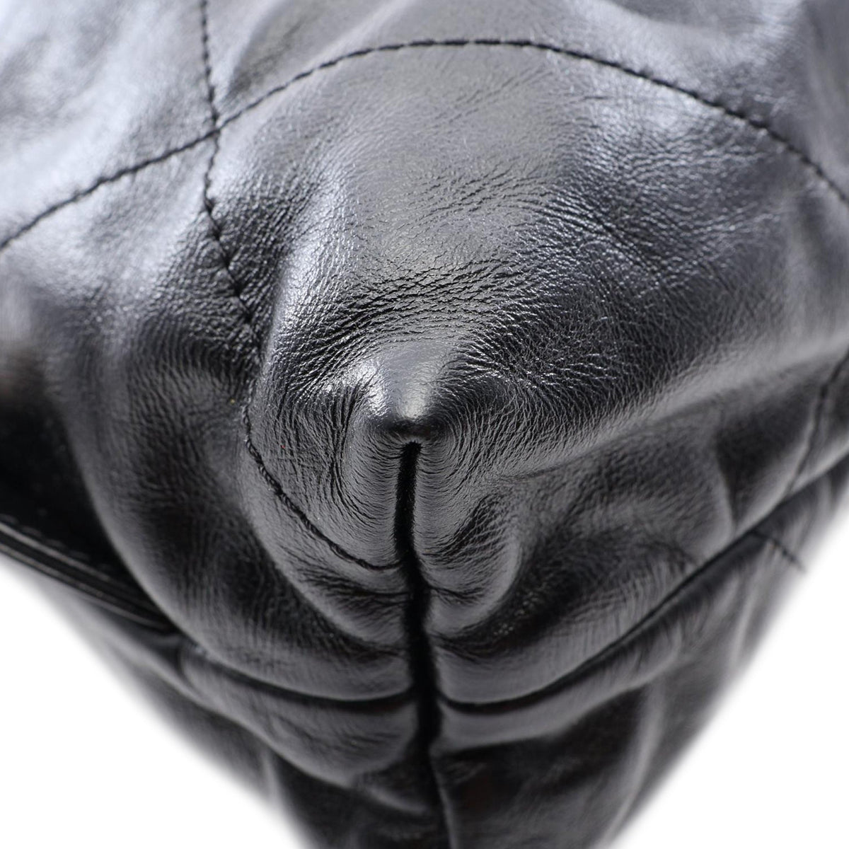 Chanel Large Quilted Shiny Calfskin 22 Backpack