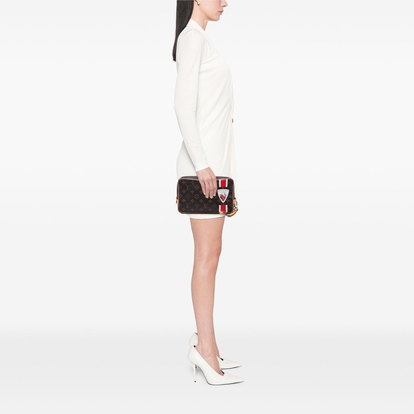 Louis Vuitton Monogram China Run Pavel Clutch