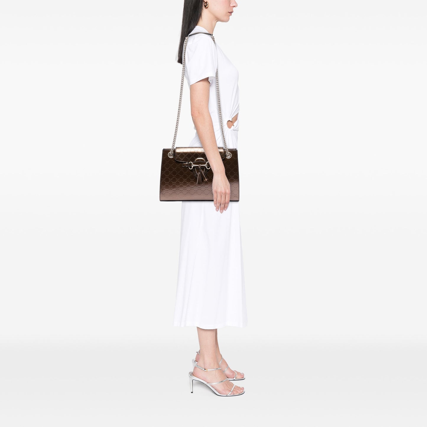 Gucci Large Guccissima Emily Shoulder Bag