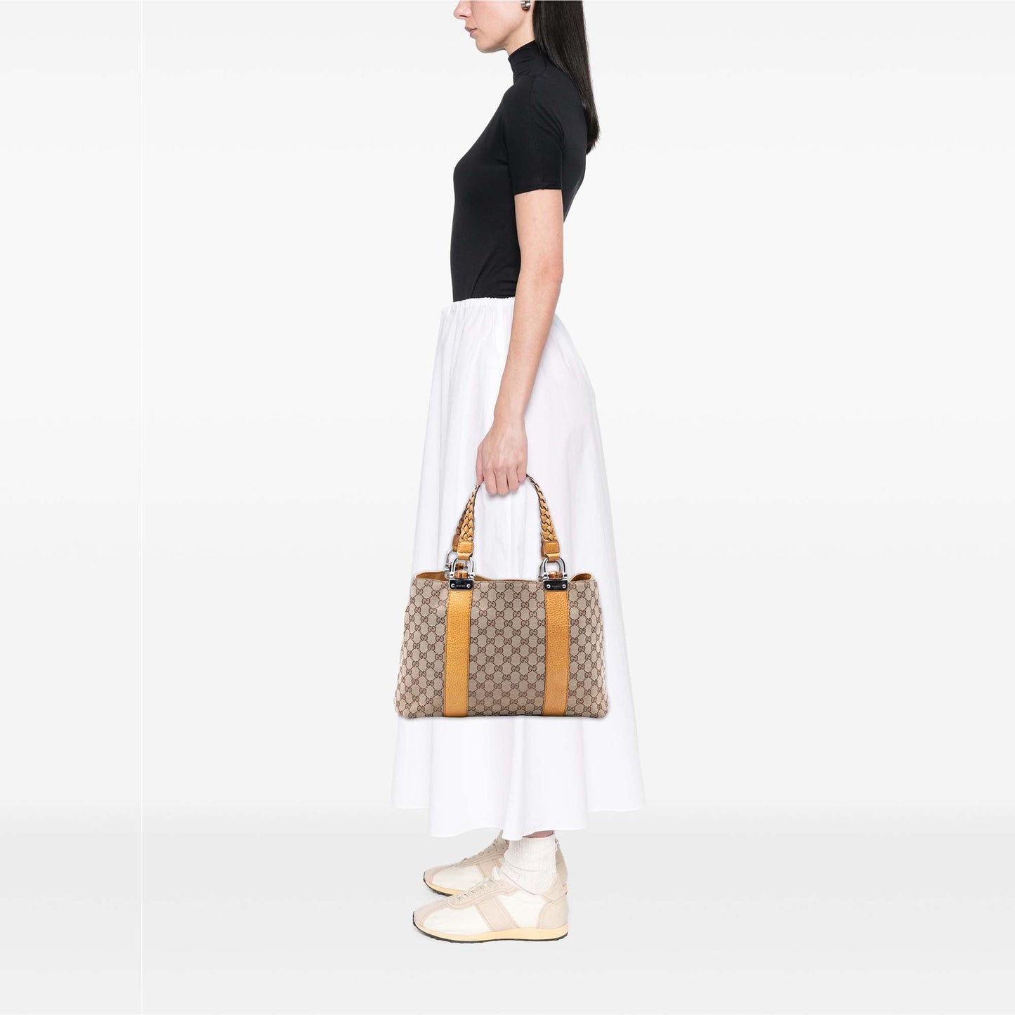 GG Canvas Bamboo Libeccio Tote