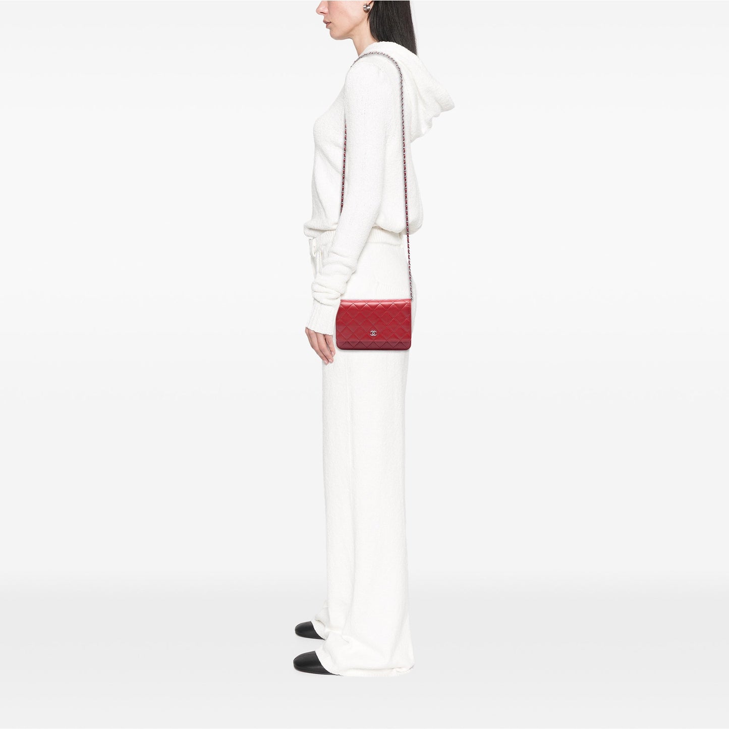 Chanel CC Quilted Lambskin Wallet on Chain