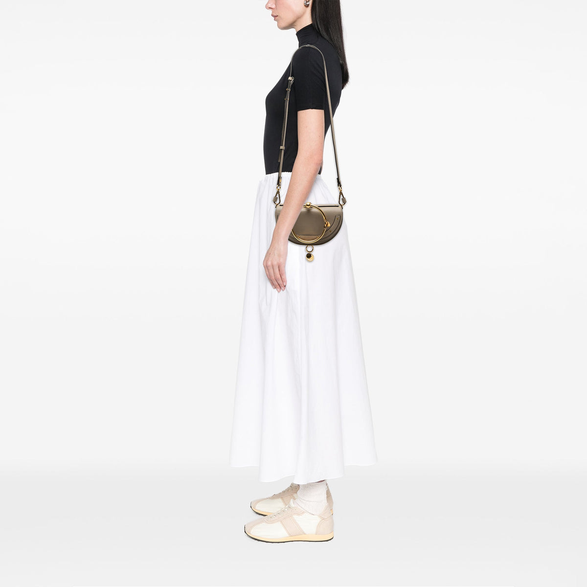 Chloé Mini Calfskin Nile Bracelet Satchel