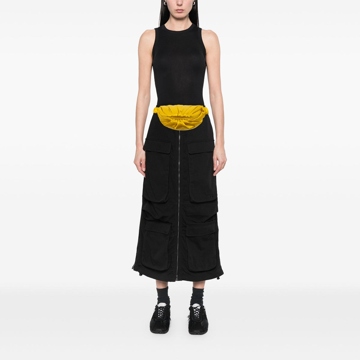 Bottega Veneta Satin The Body Pouch Belt Bag