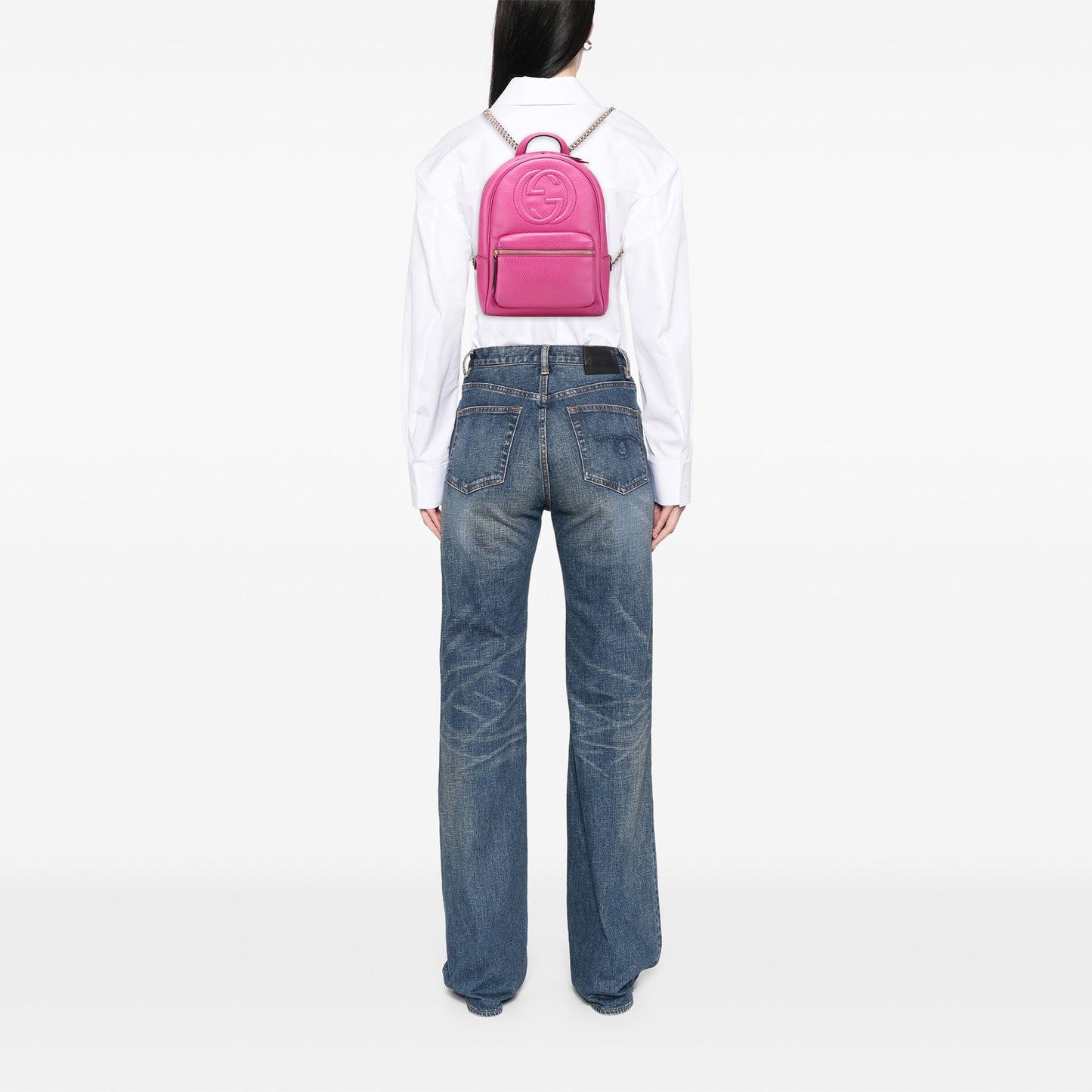 Gucci Leather Soho Backpack