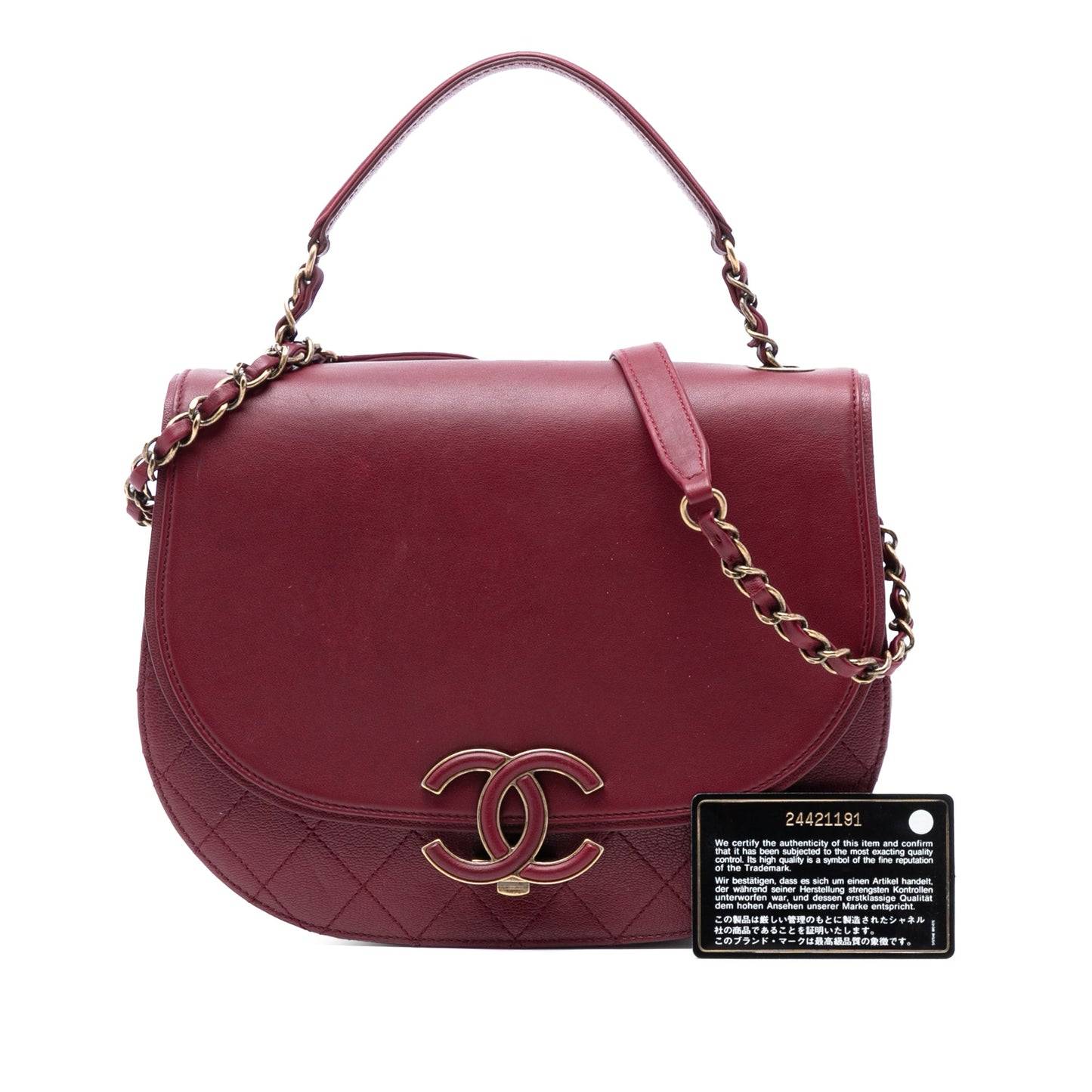 Chanel Medium Calfskin Coco Curve Flap