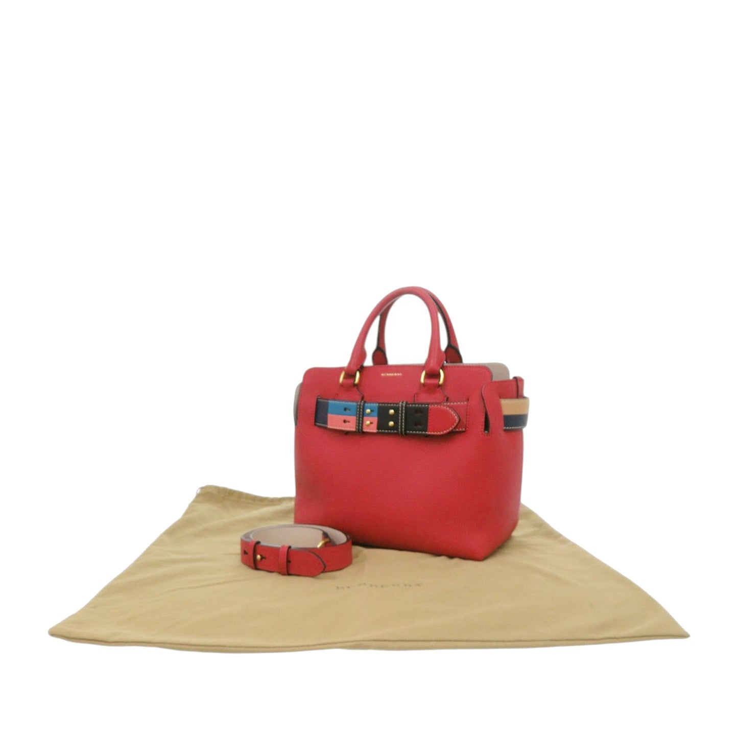 Burberry Small Leather Marais Multicolor Belt Bag