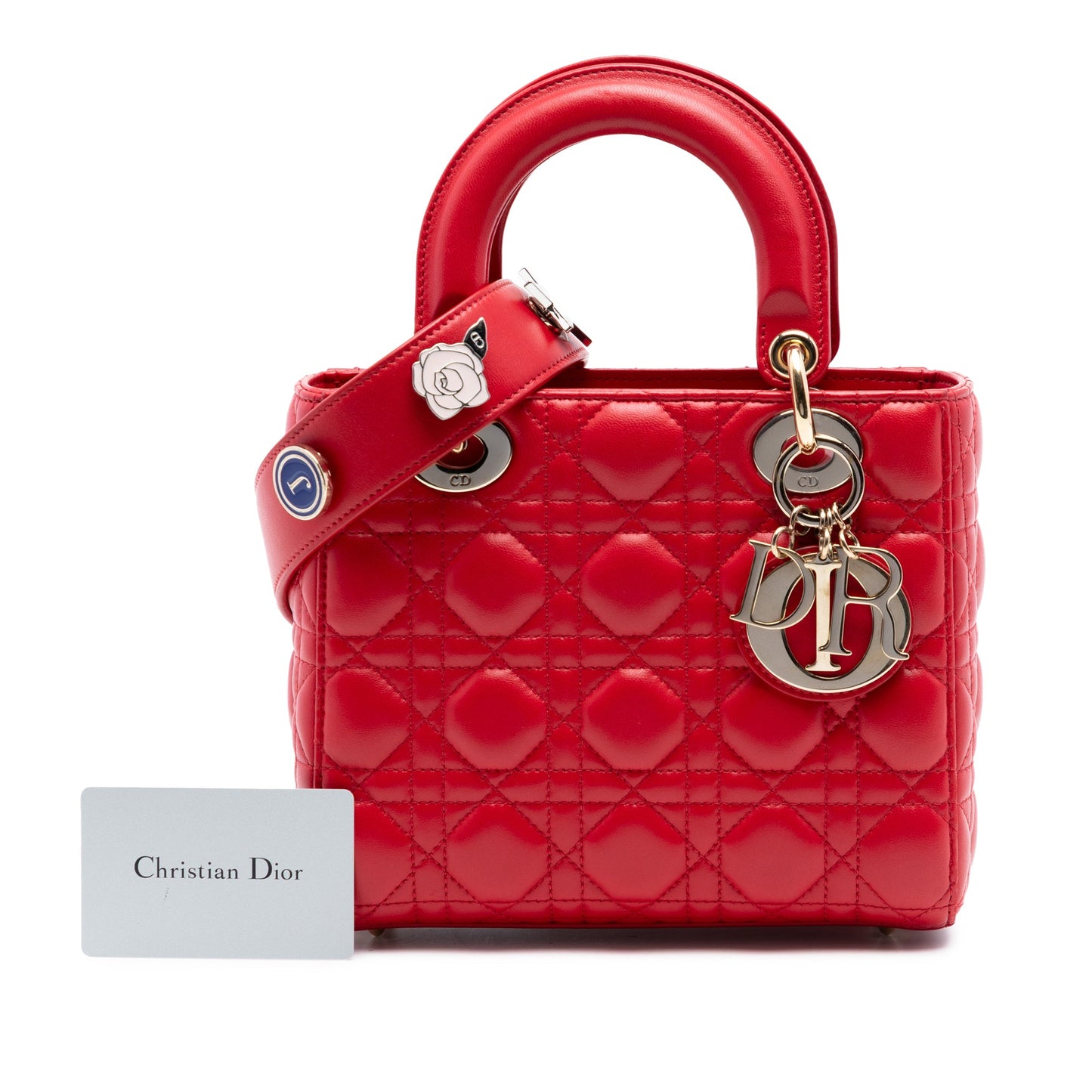 Dior Small Lambskin Cannage My ABCDior Lady Dior