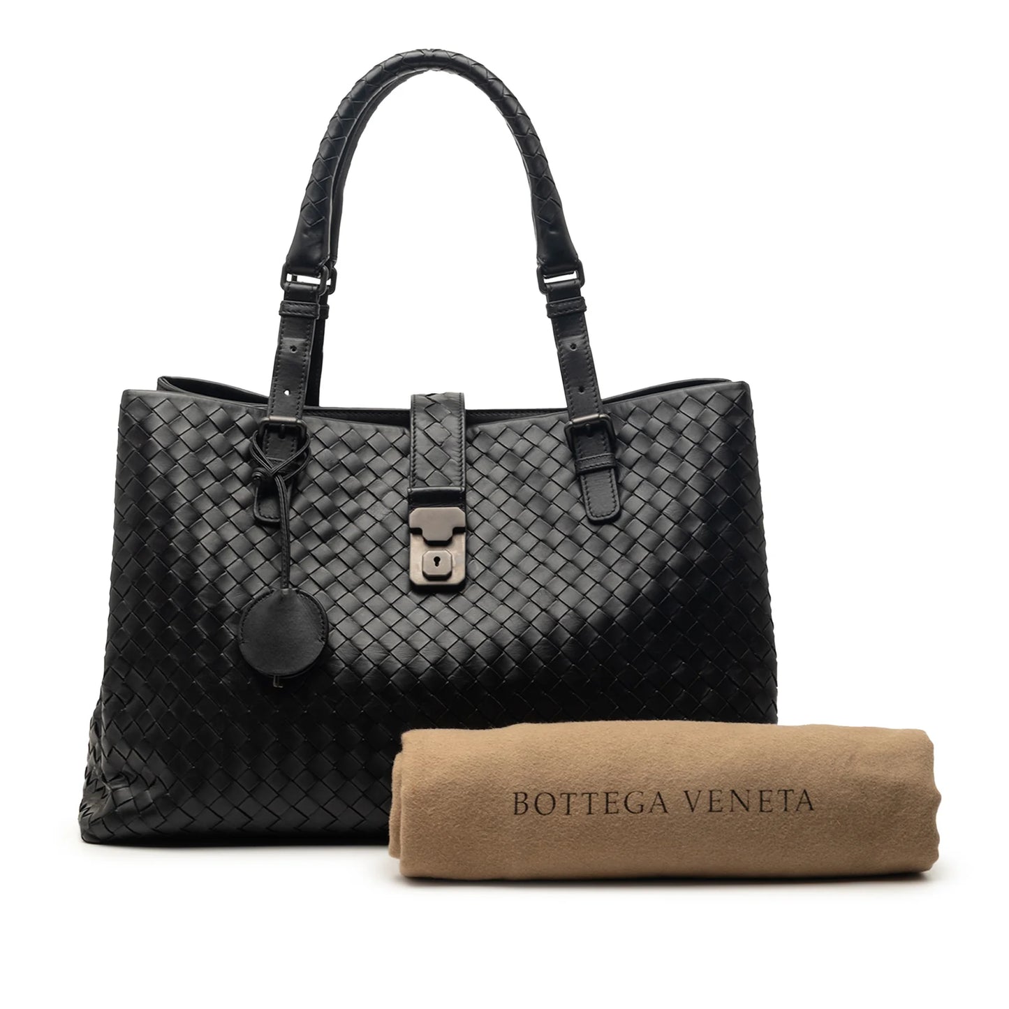 Bottega Veneta Medium Nappa Intrecciato Roma Tote