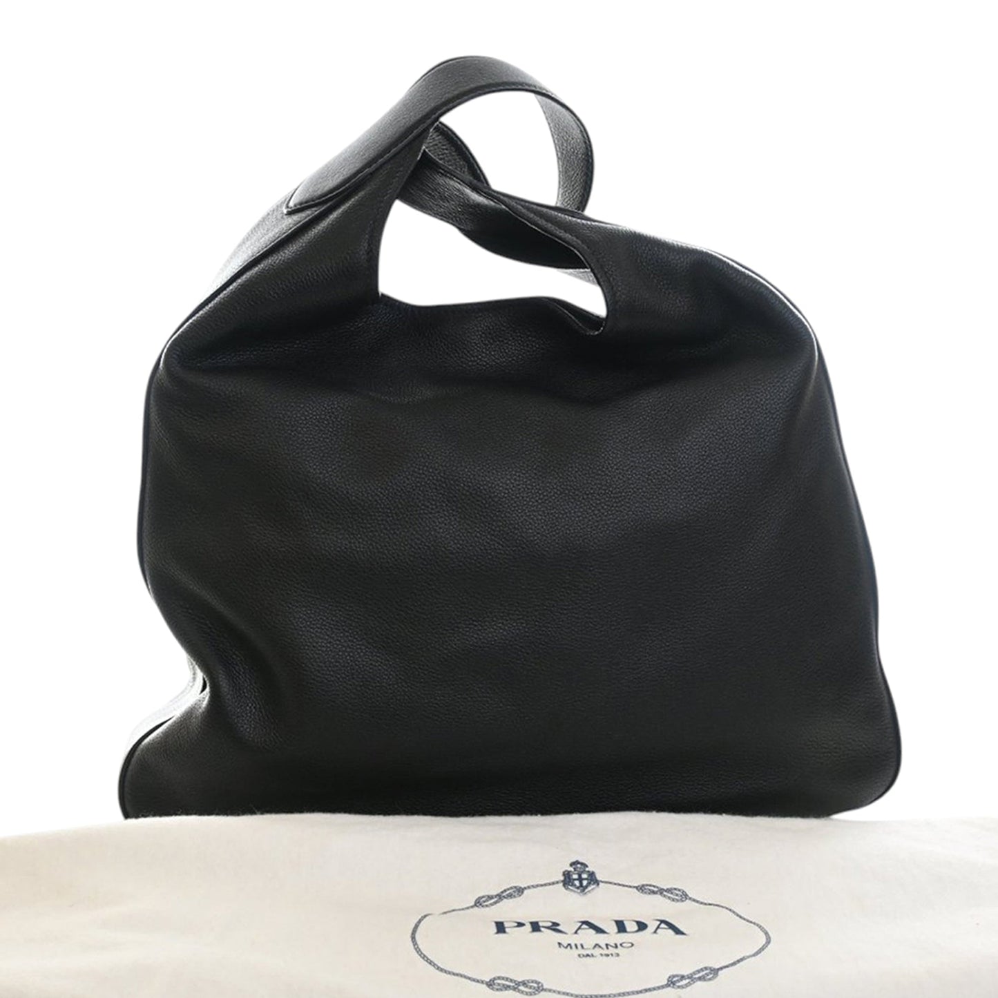 Prada Vitello Corsica Pocket Hobo