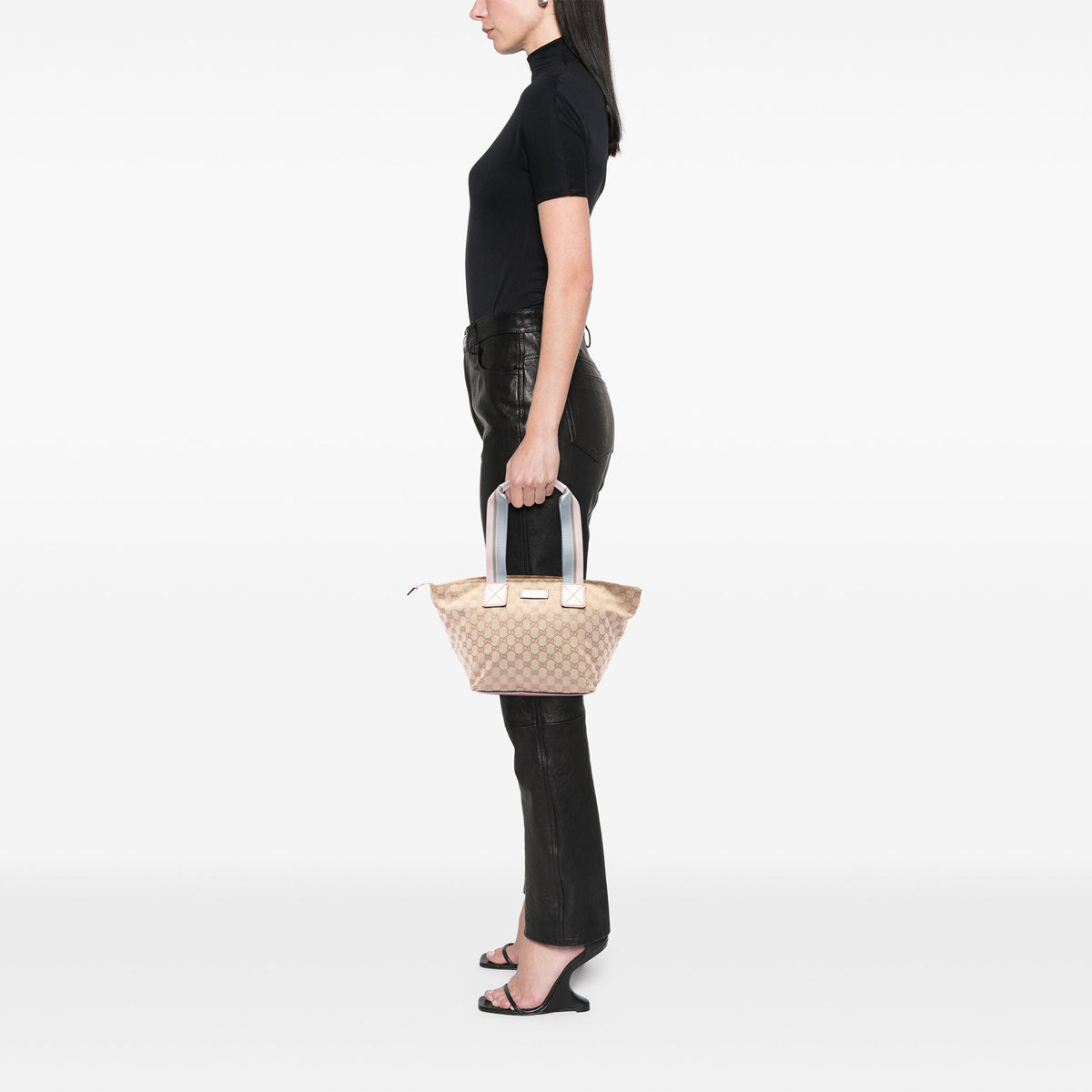 Gucci GG Canvas Web Tote