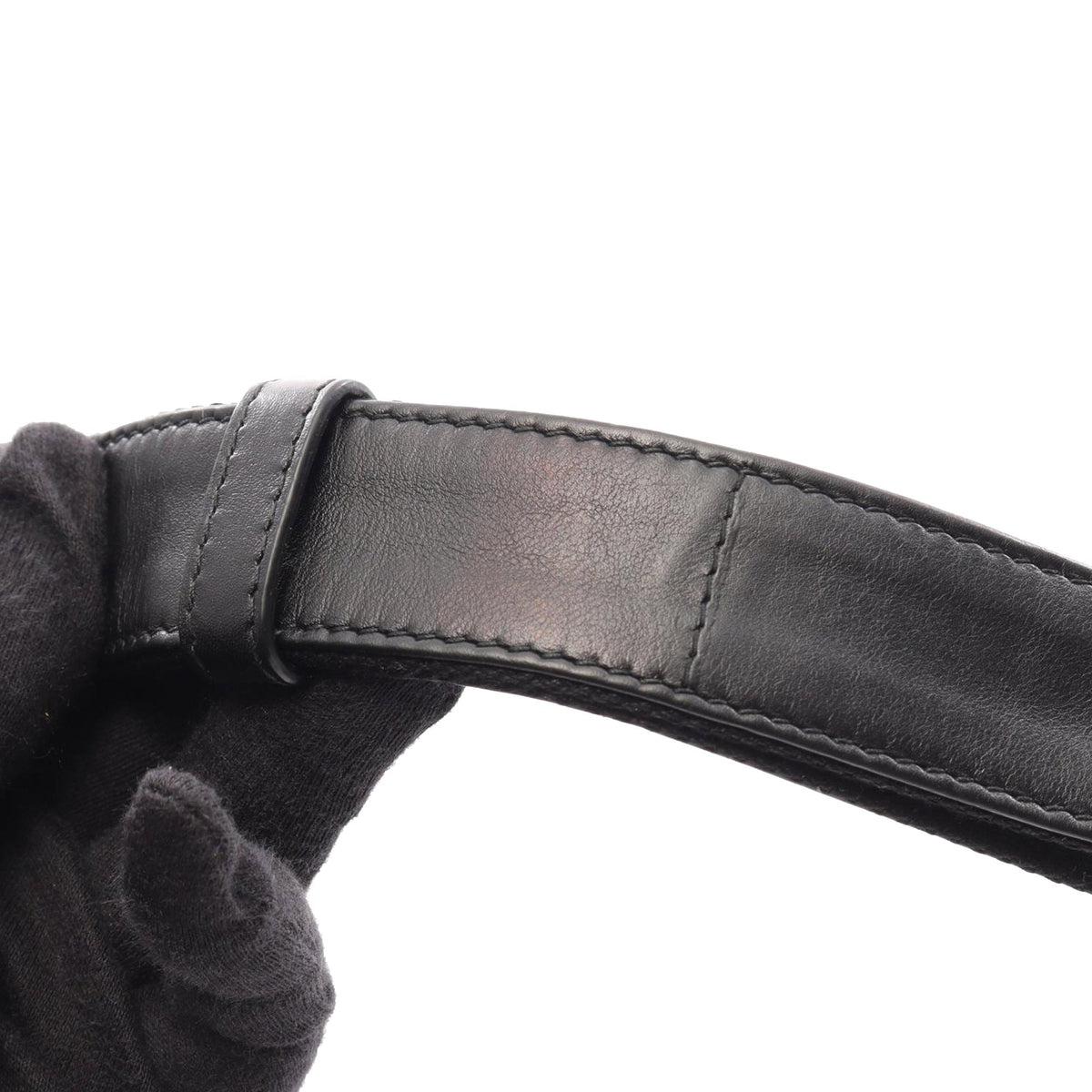 Bottega Veneta Nappa Intrecciato Crossbody — Black
