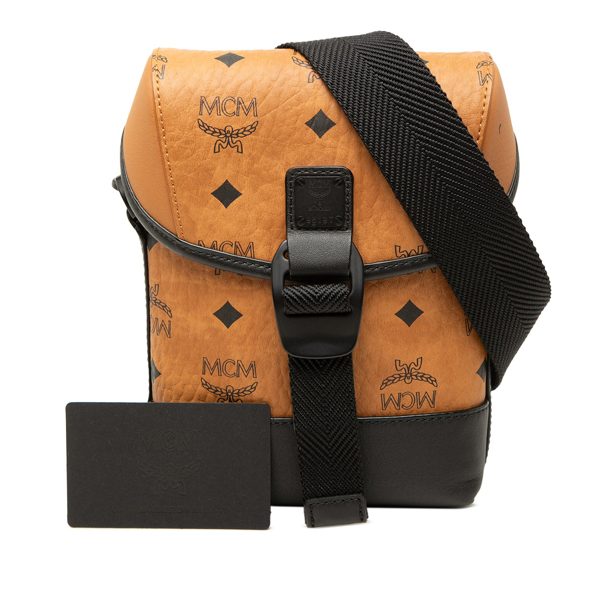 MCM Visetos Coated Canvas Aren NS Crossbody