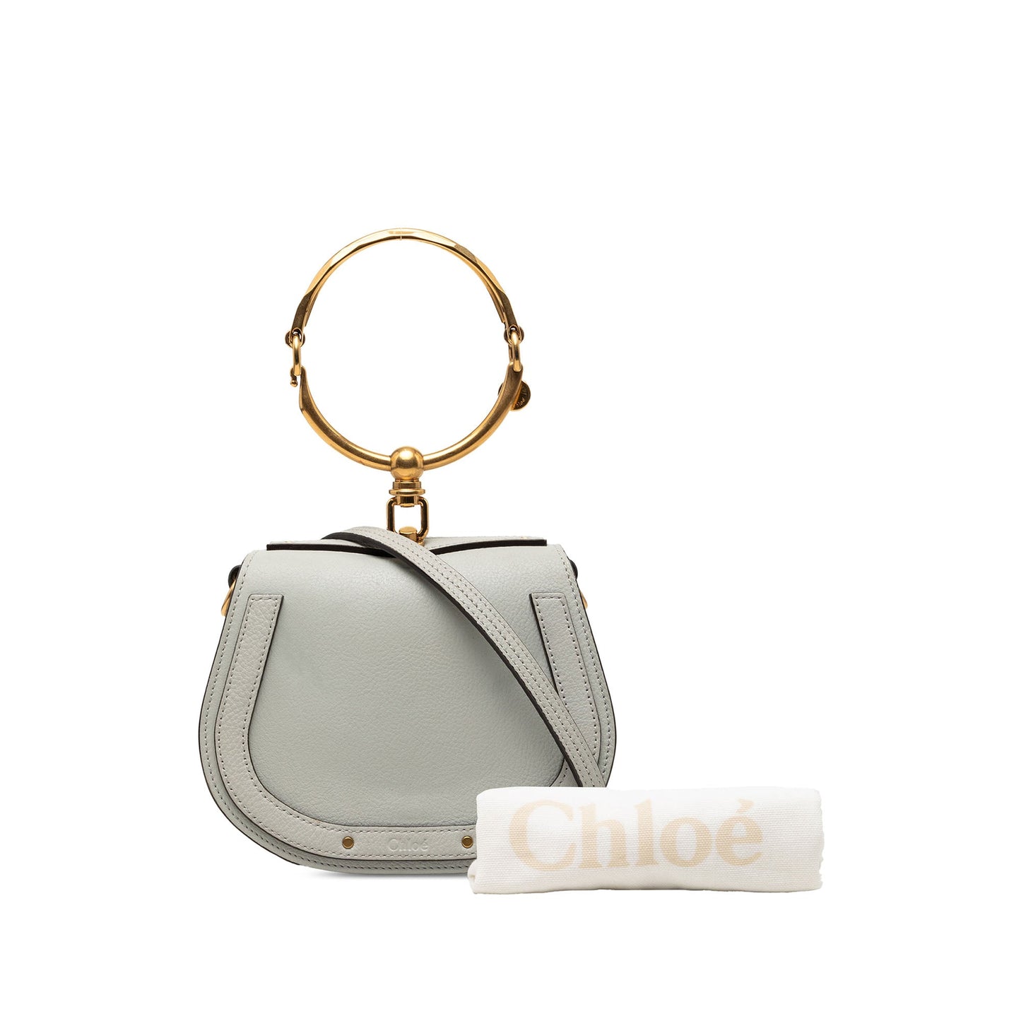 Chloé Small Leather Nile Bracelet Satchel