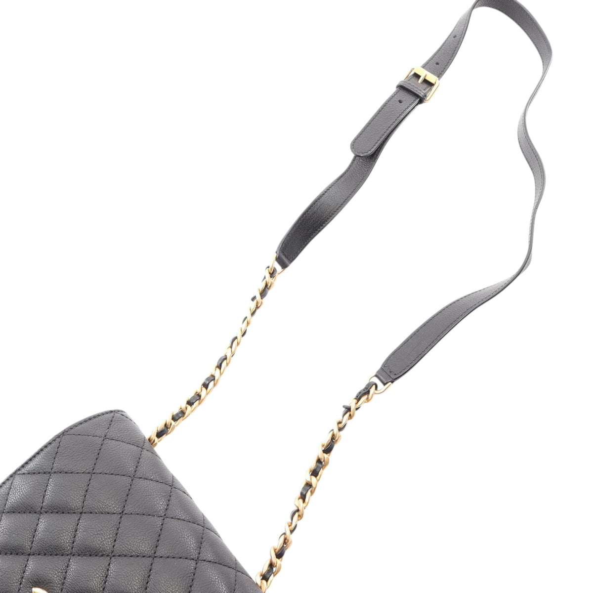 Chanel Quilted Grained Calfskin Casual Trip Messenger