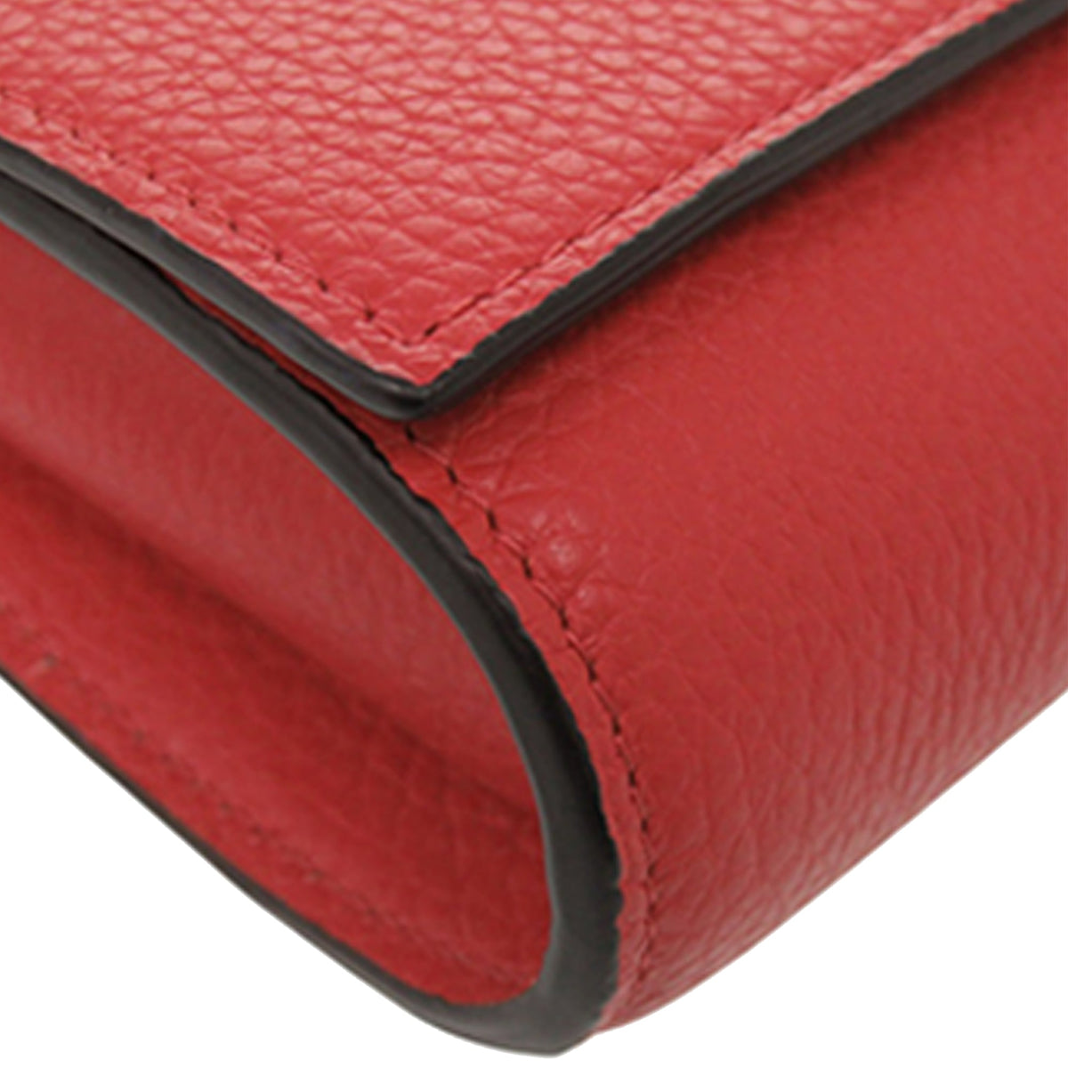 Christian Louboutin Grained Calfskin By My Side Wallet on Chain