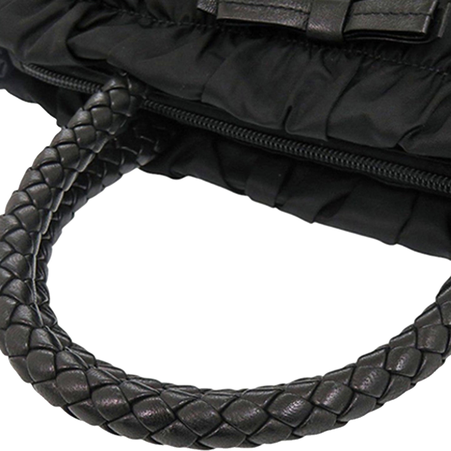 Prada Tessuto Bow Satchel