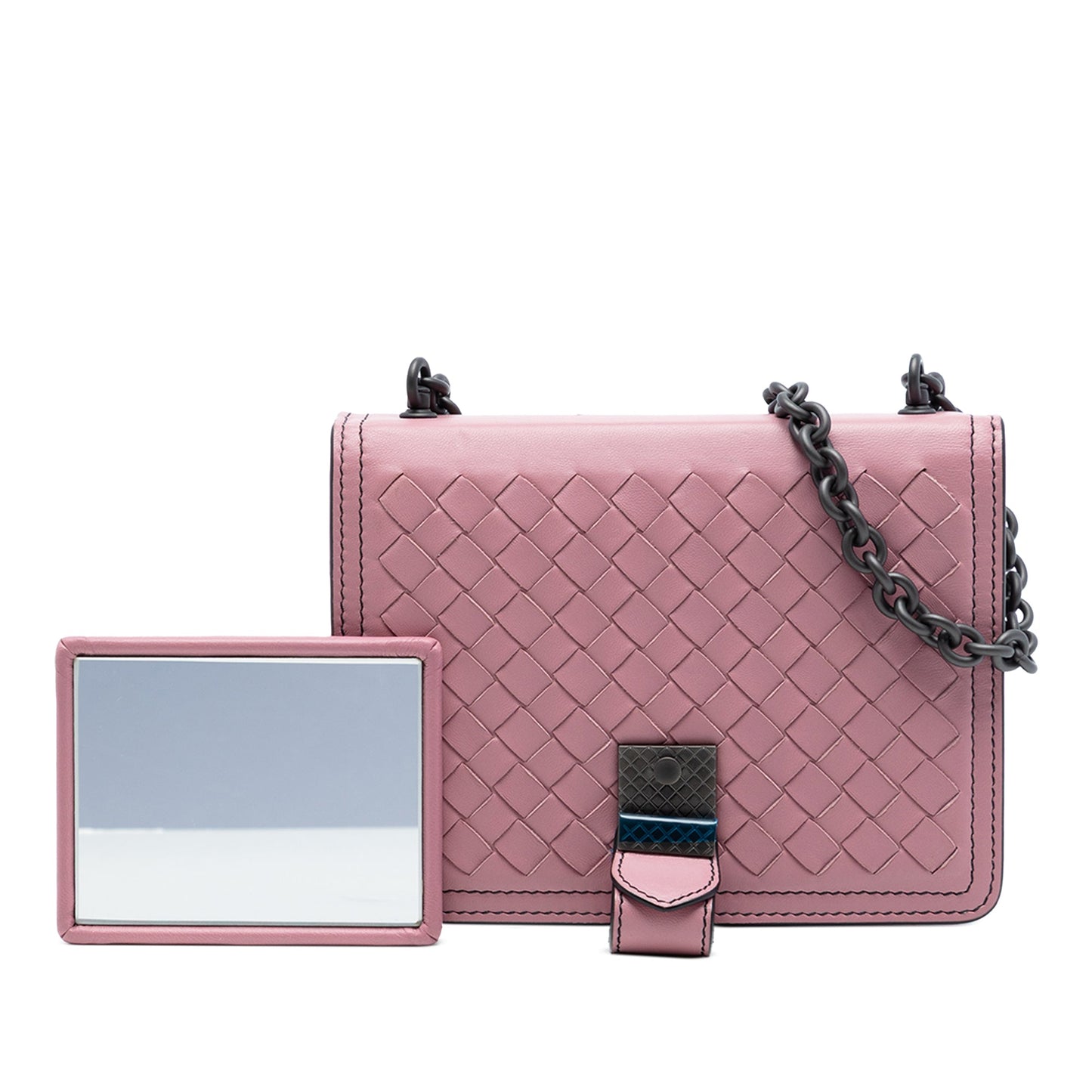 Bottega Veneta Small Nappa Intrecciato Runway Shoulder Bag