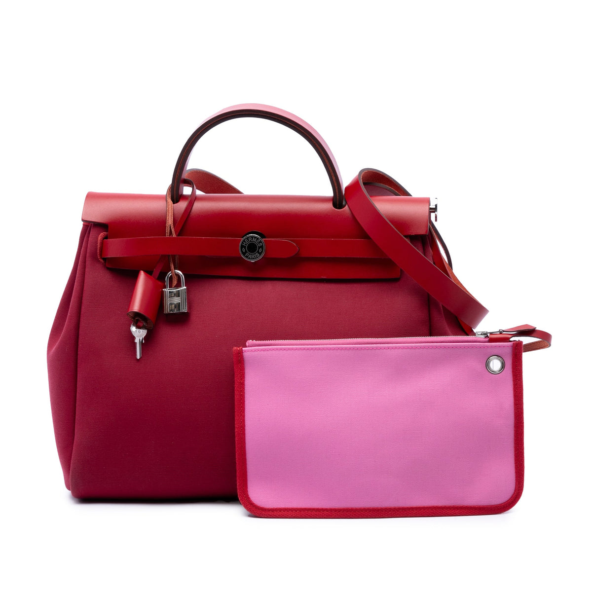 Hermès Toile Verso Herbag Zip 31
