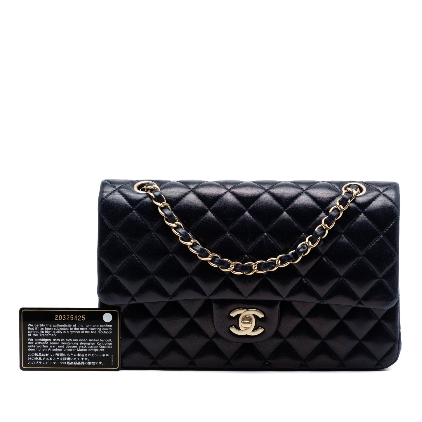 Chanel Medium Classic Lambskin Double Flap