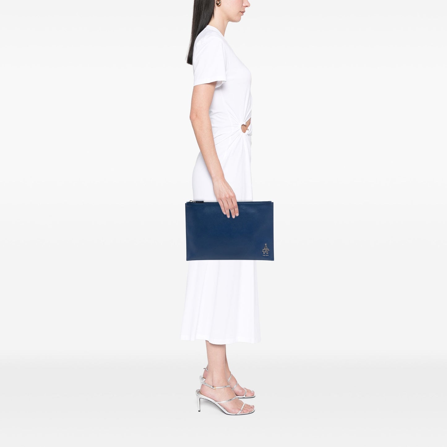 Prada Saffiano Bellboy Voyage Clutch