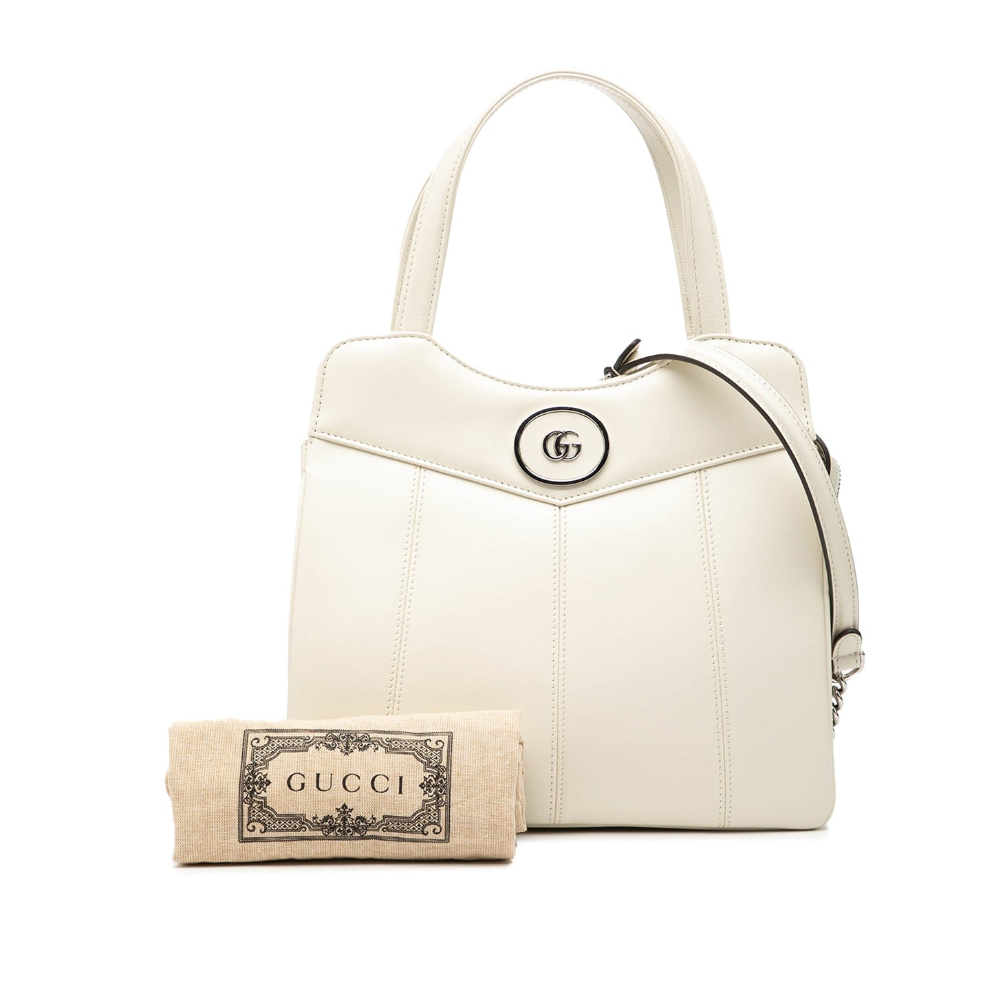 Gucci Small Leather Petite GG Tote