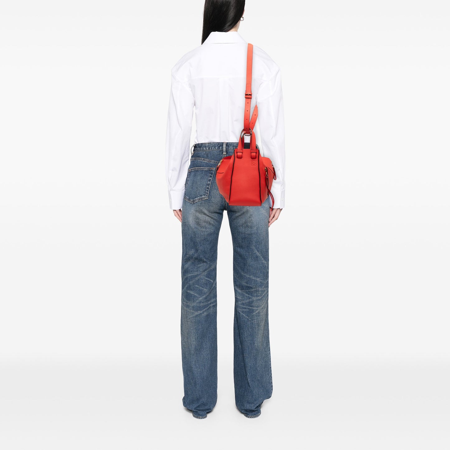 LOEWE Small Calfskin Hammock Satchel
