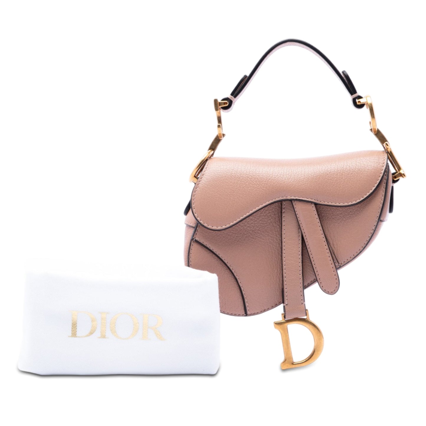 Dior Micro Goatskin Saddle Bag