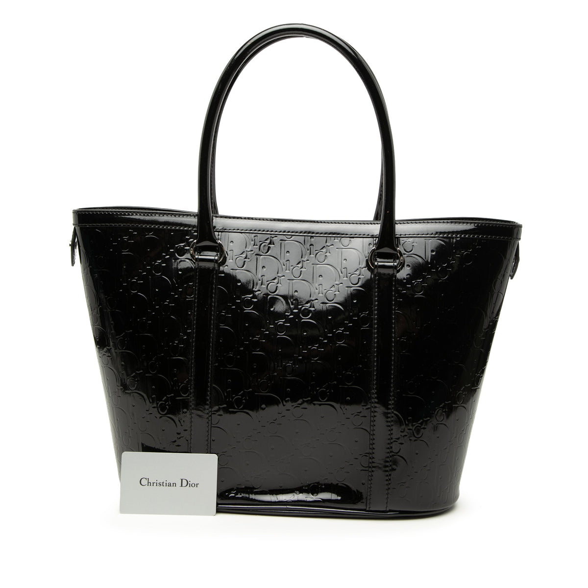 Dior Diorissimo Trotter Patent Tote