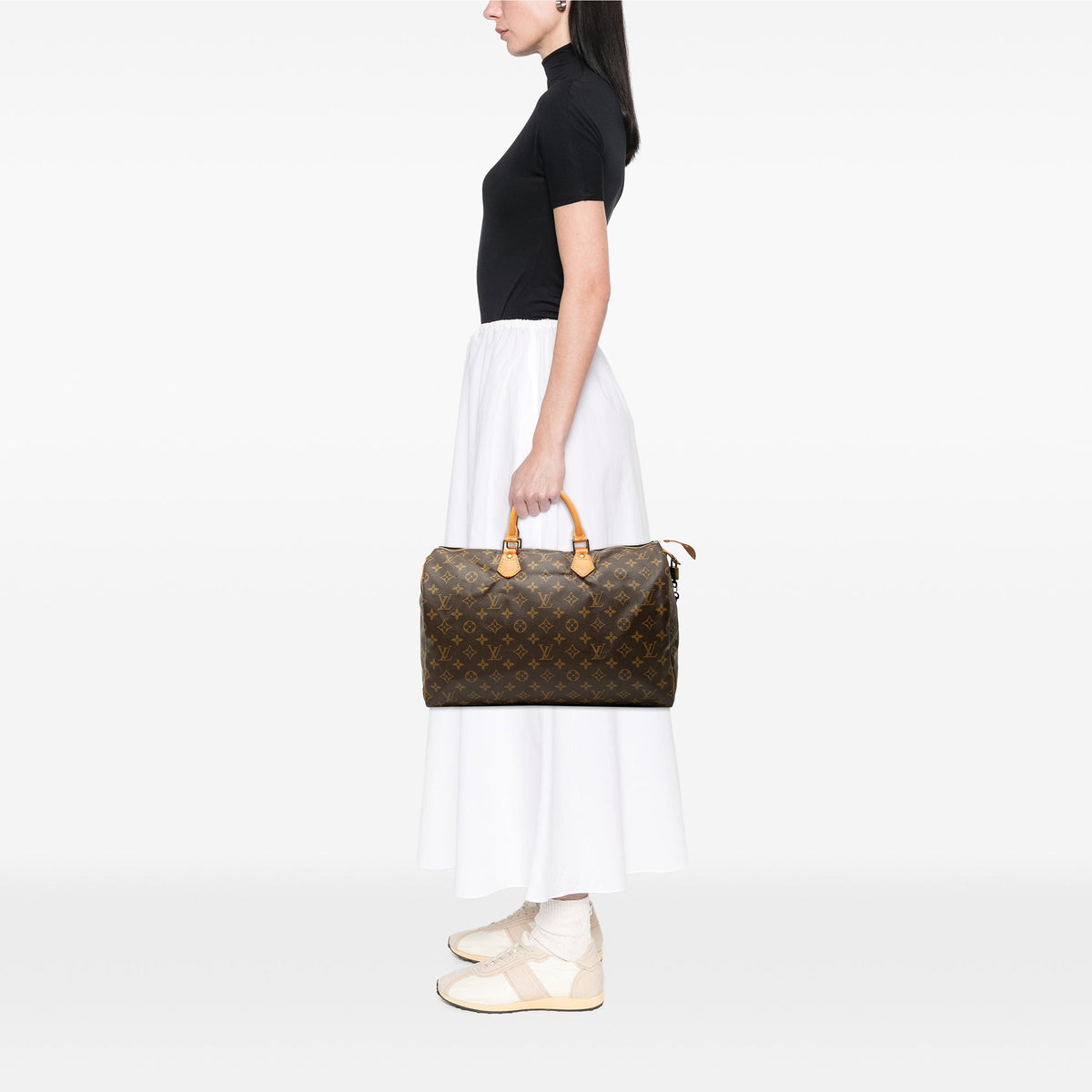 Louis Vuitton Monogram Speedy 40 — Brown