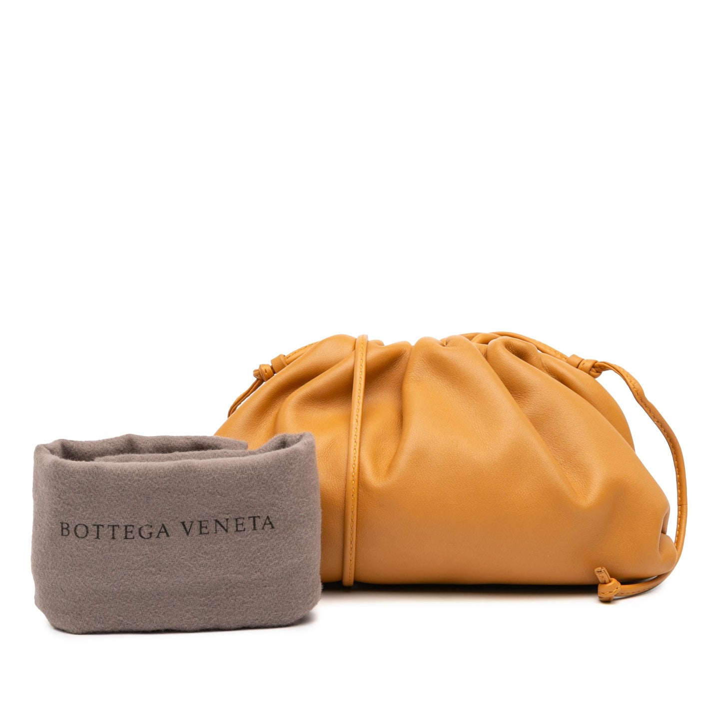 Bottega Veneta Lambskin The Mini Pouch Crossbody