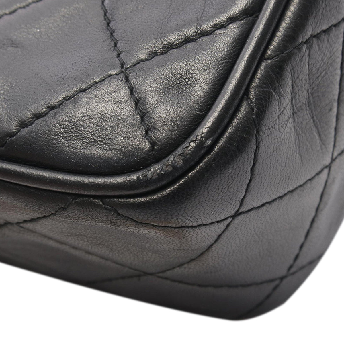 Chanel Mini CC Quilted Lambskin Tassel Flap Camera Bag