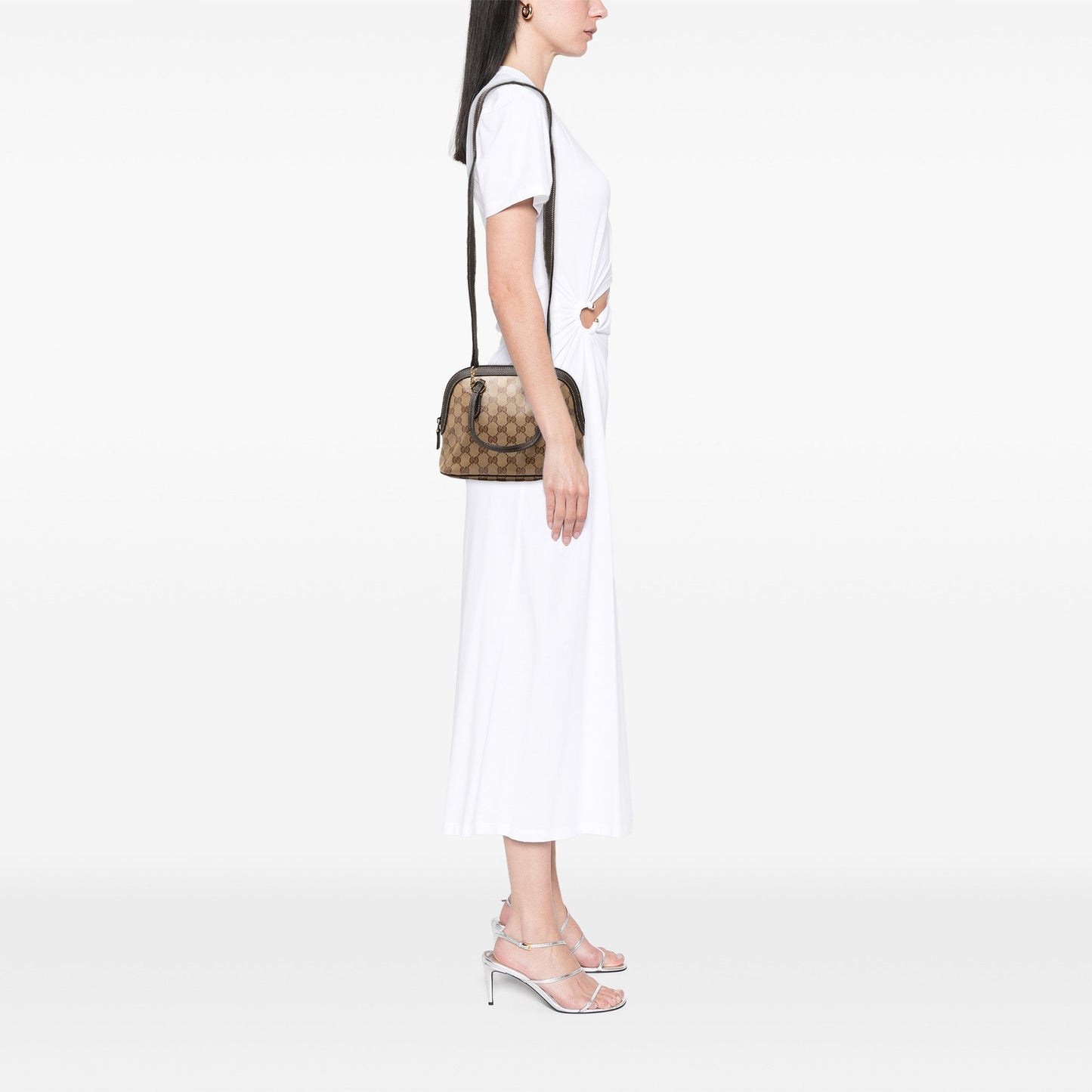 Gucci Mini GG Crystal Dome Satchel