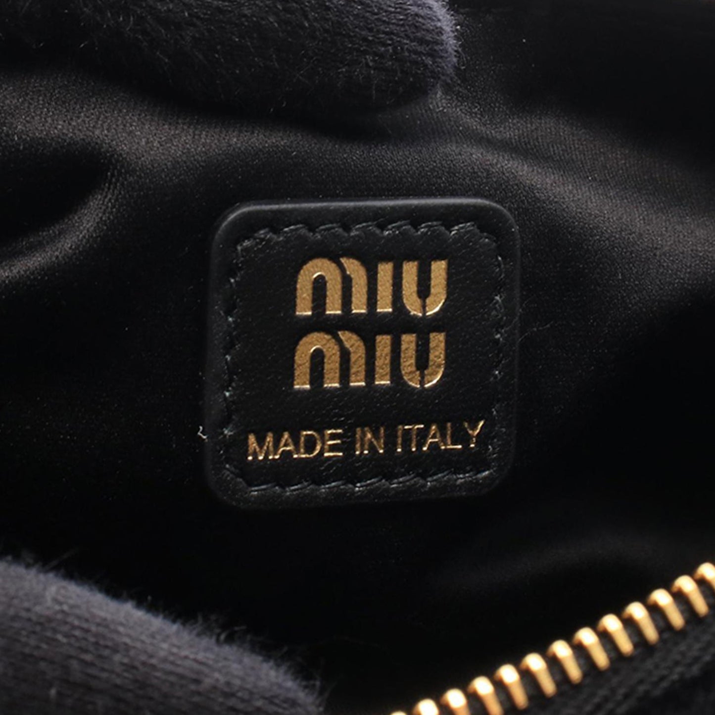 Miu Miu Satin Chain Shoulder Bag