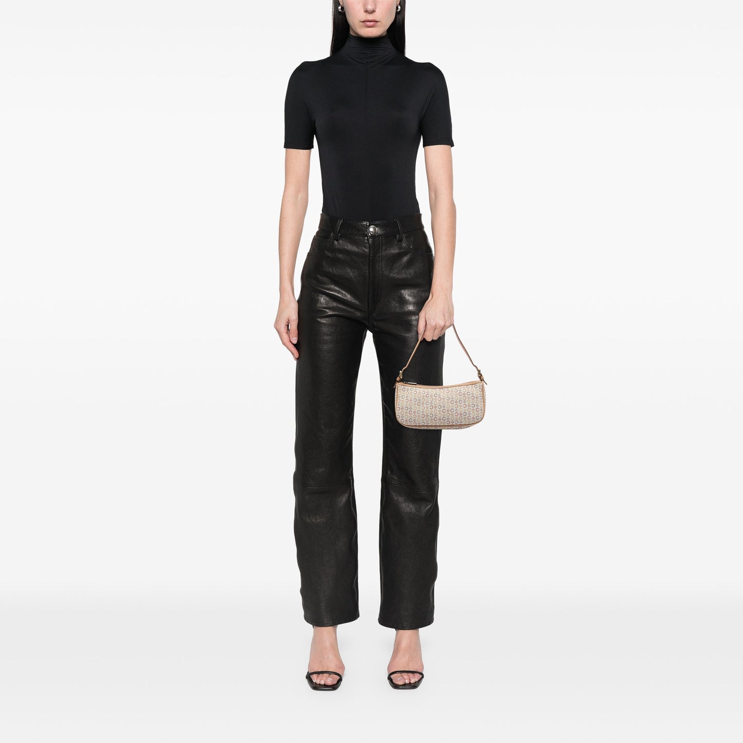Celine C Macadam Canvas Shoulder Bag