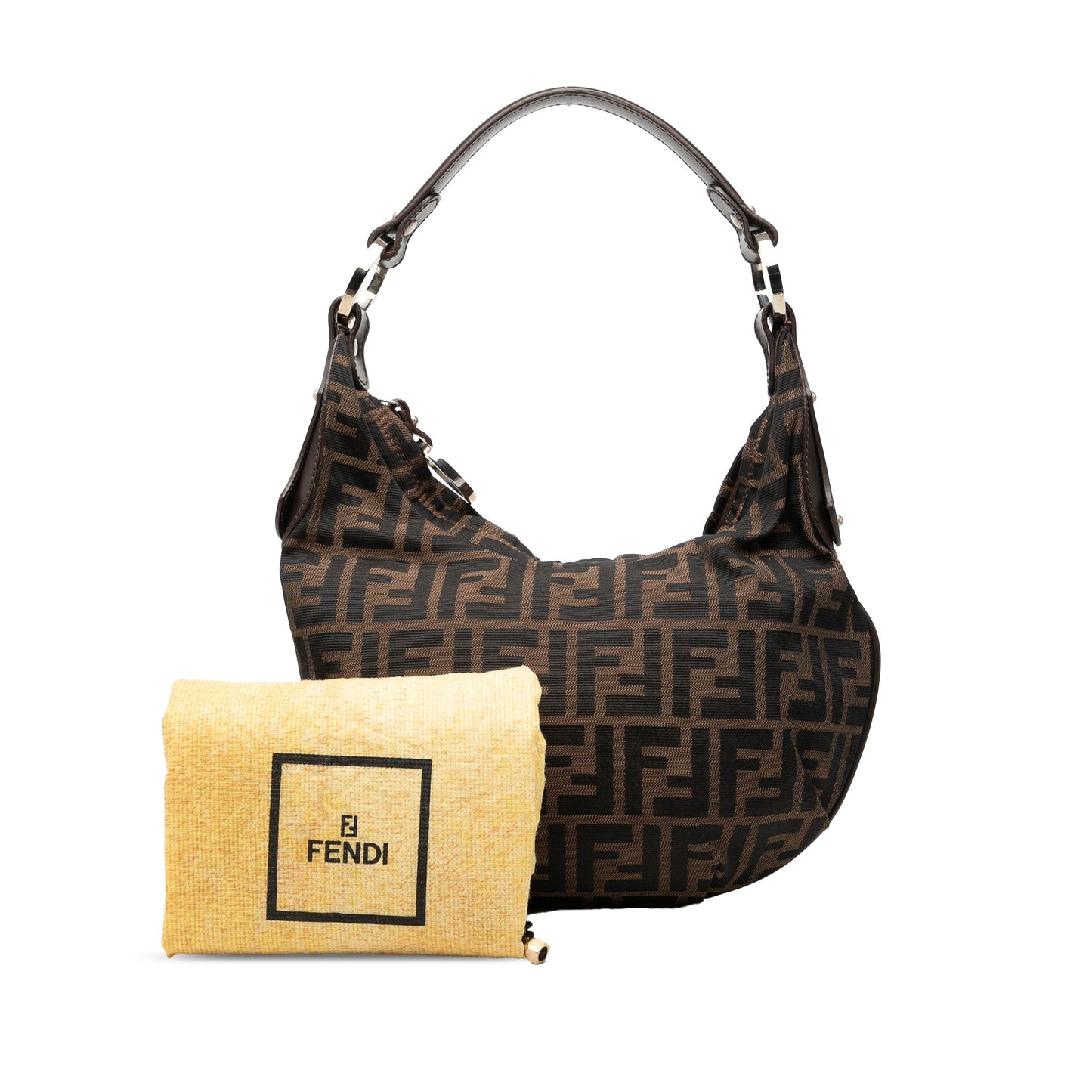 Fendi Zucca Canvas Chef Hobo