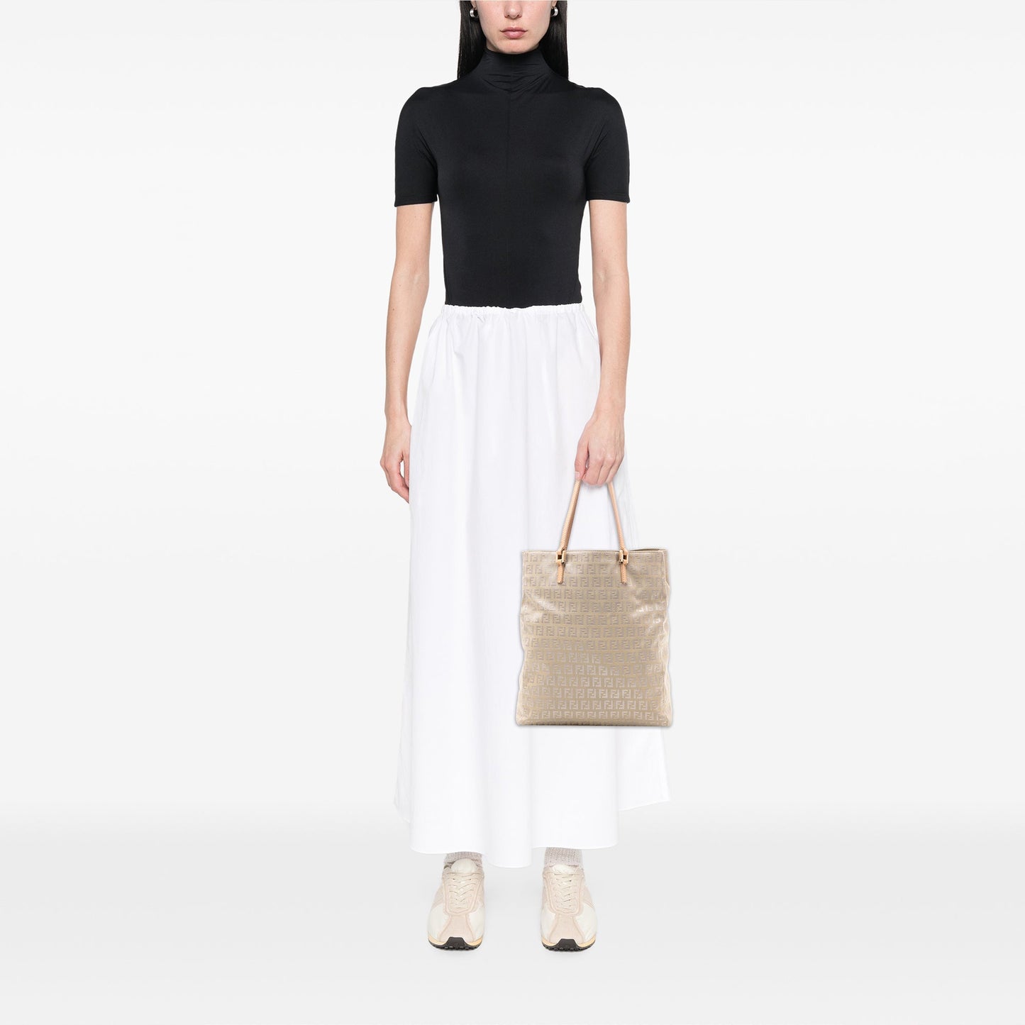 Fendi Zucchino Canvas Tote