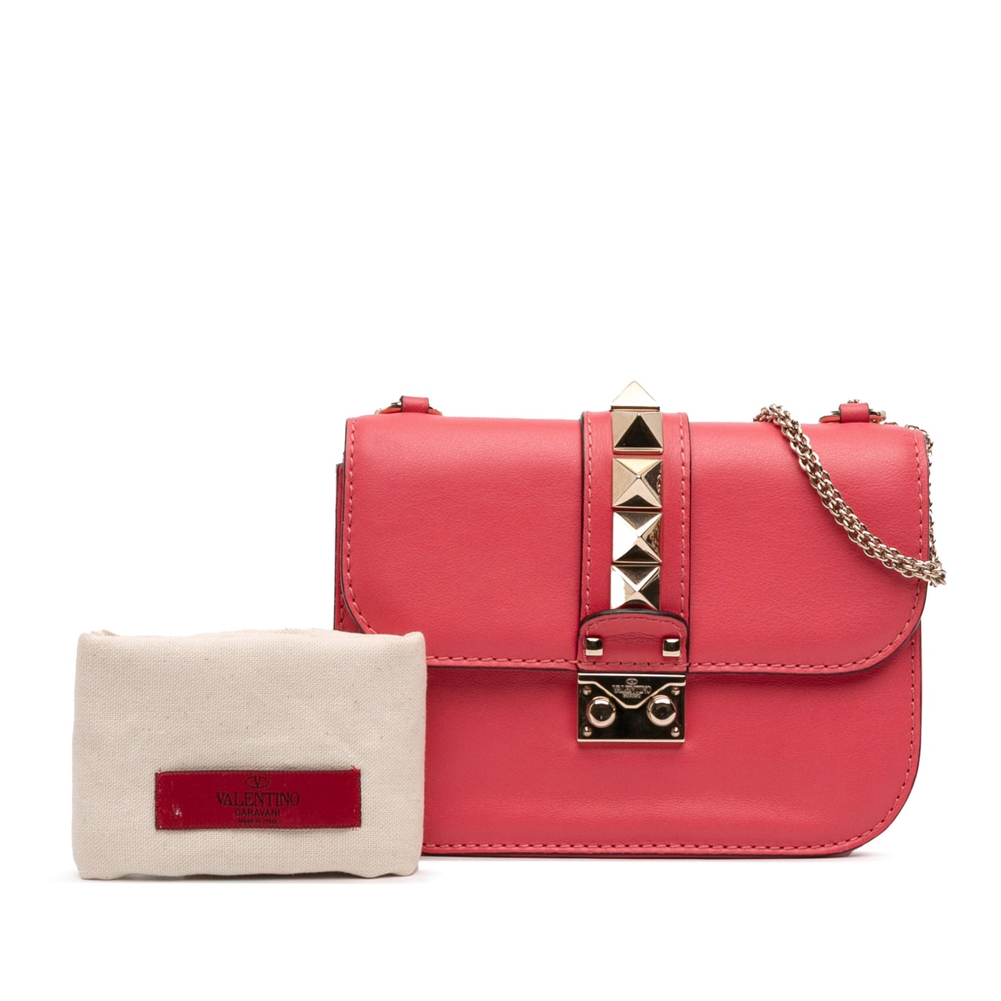 Valentino Small Rockstud Glam Lock Crossbody