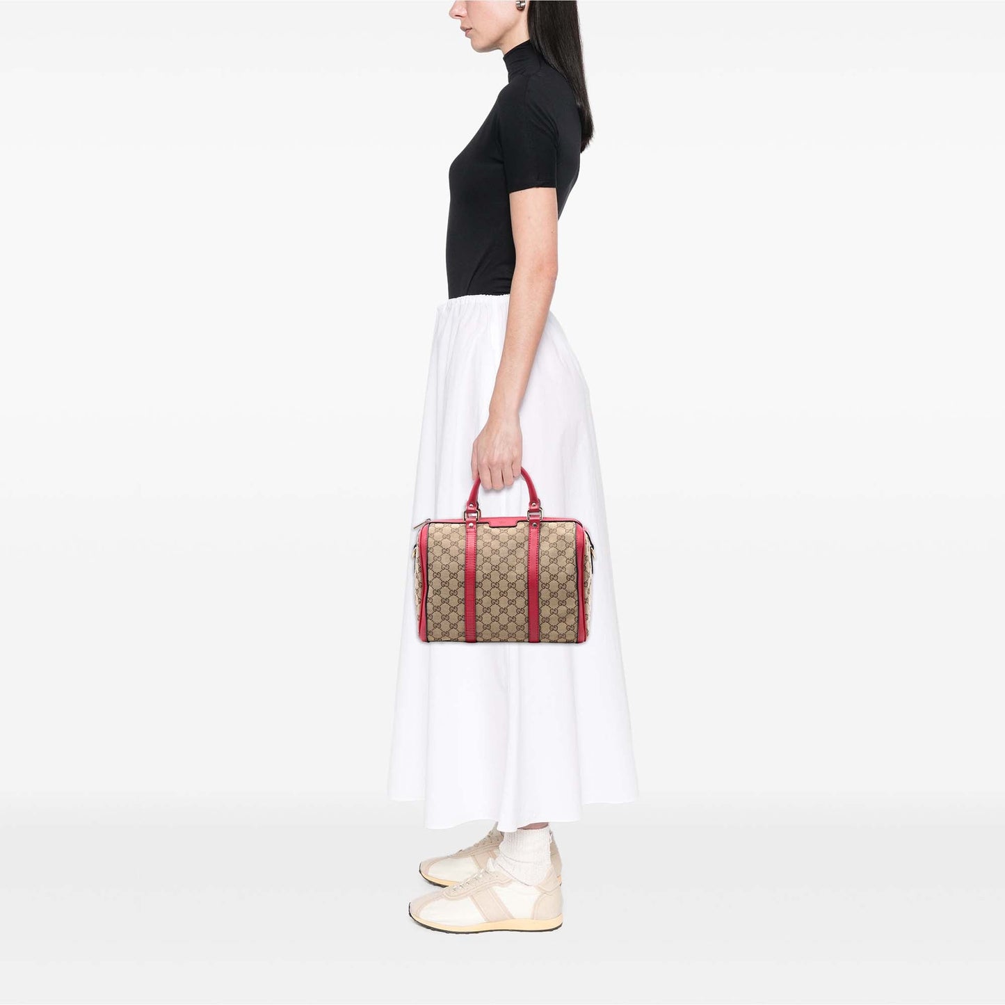 Gucci Medium GG Canvas Joy Boston Bag