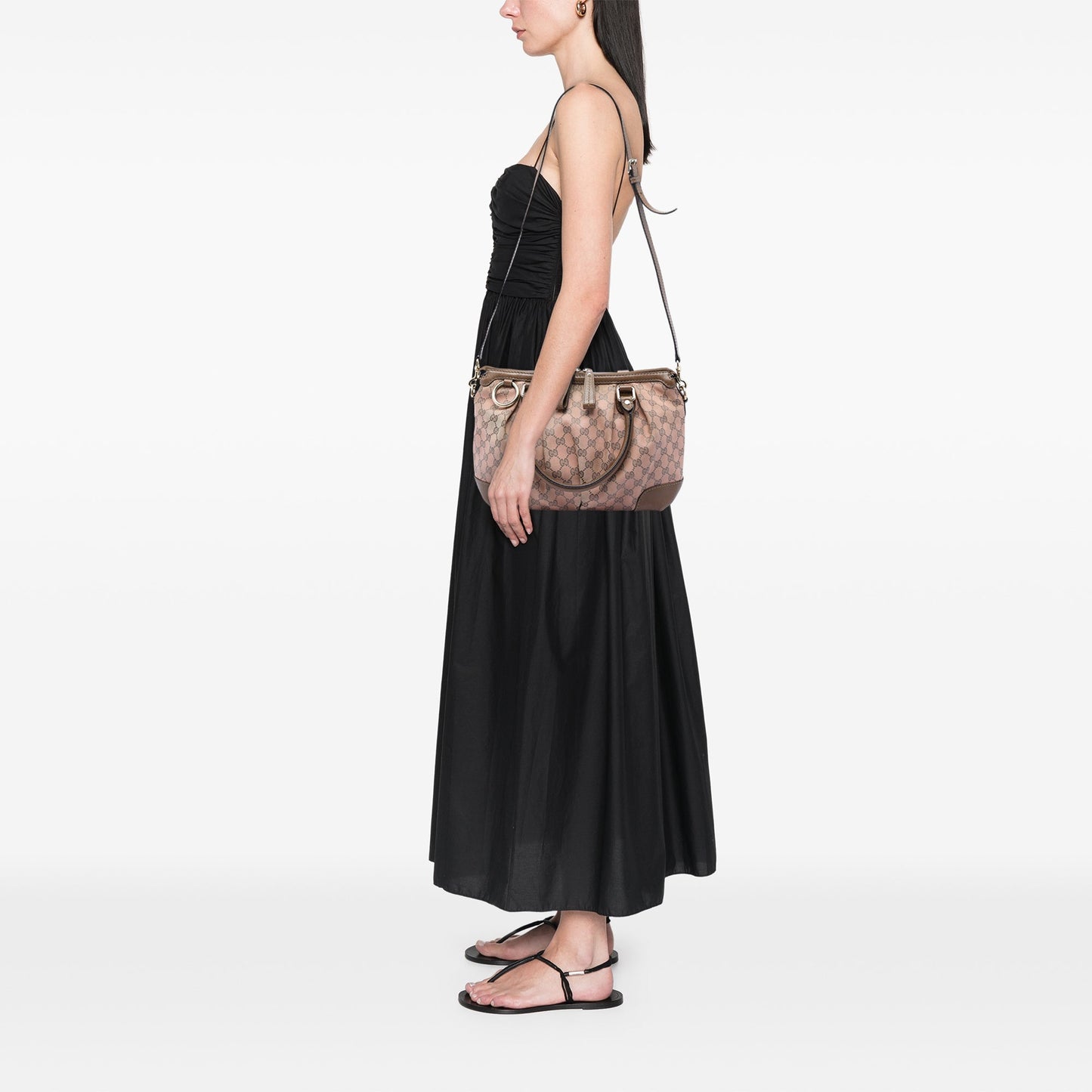 Gucci GG Canvas Sukey Satchel