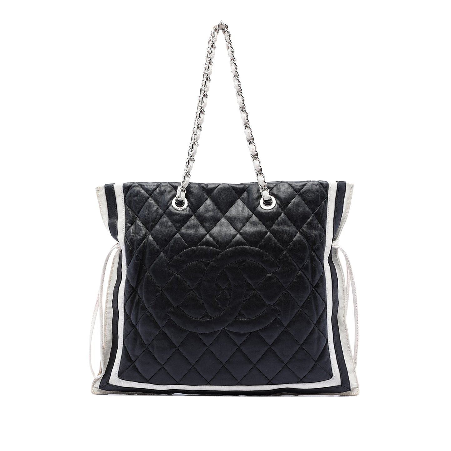 Chanel Paris Venice Quilted Lambskin Lido Tote