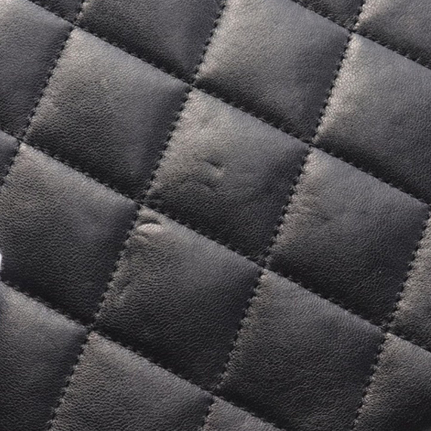 Chanel Quilted Lambskin Oval Logo Chain Top Handle Round Clutch on Chain