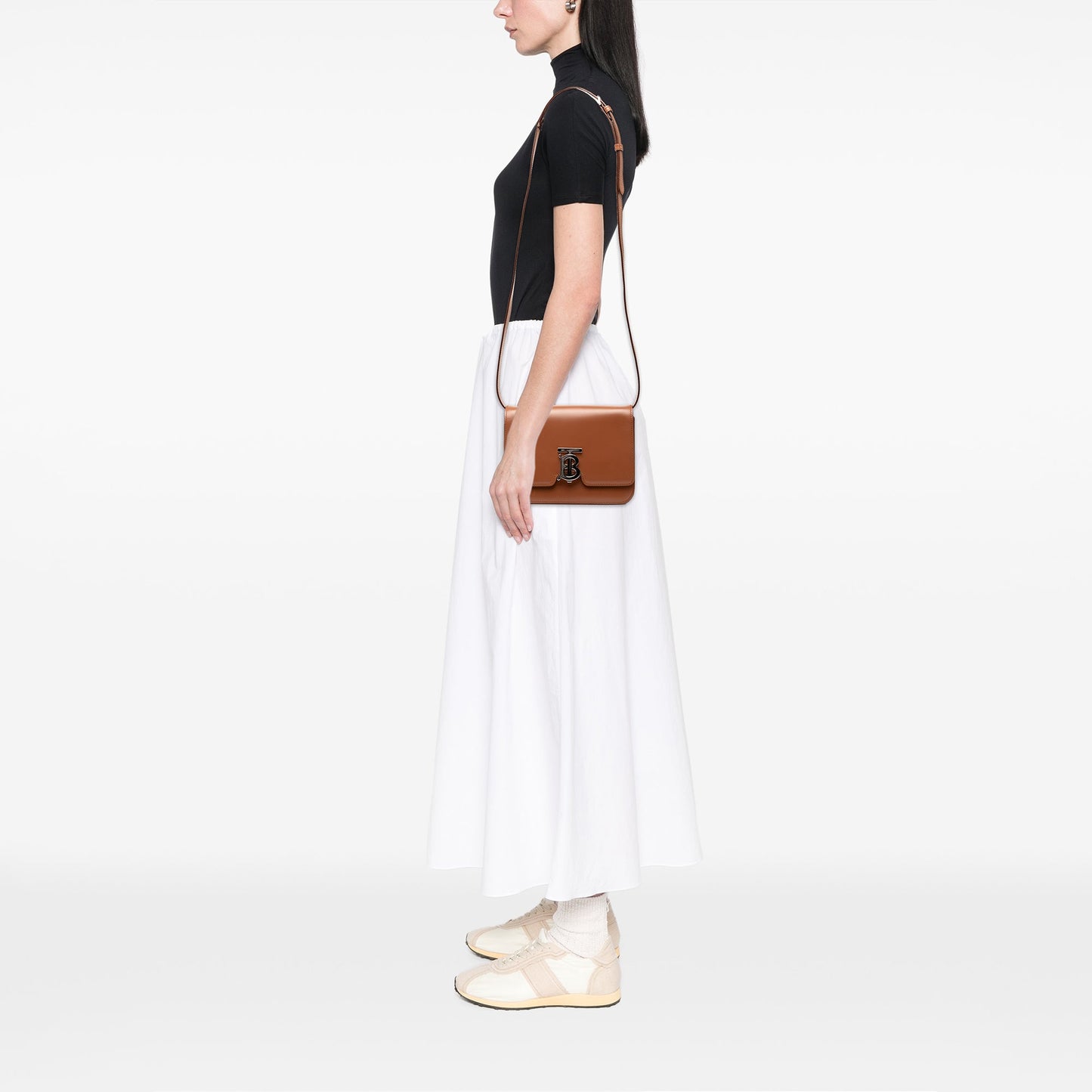 Burberry Small Smooth Calfskin TB Crossbody