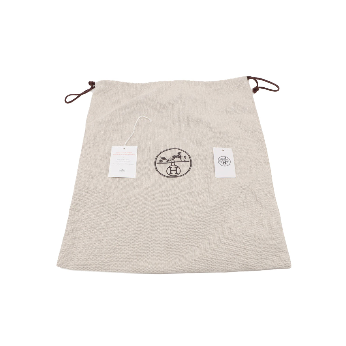 Hermès Military Toile and Vache Hunter Herbag Zip 20 — Brown