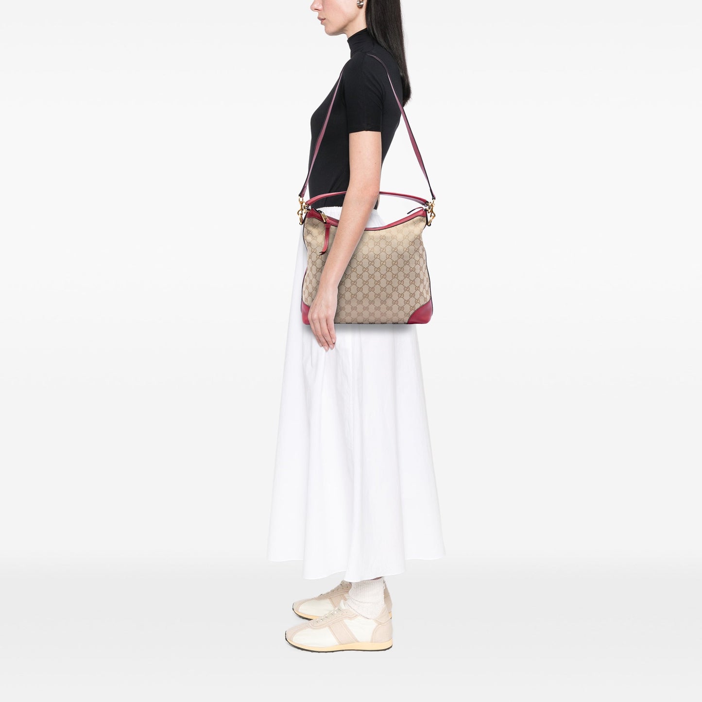 Gucci Small GG Canvas Miss GG Hobo