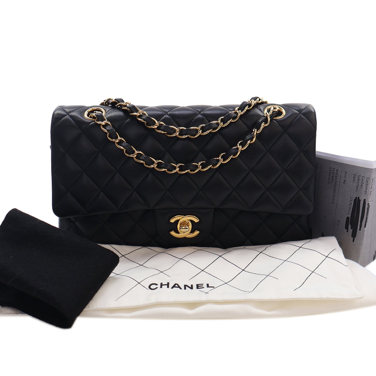 Chanel Medium Classic Lambskin Double Flap