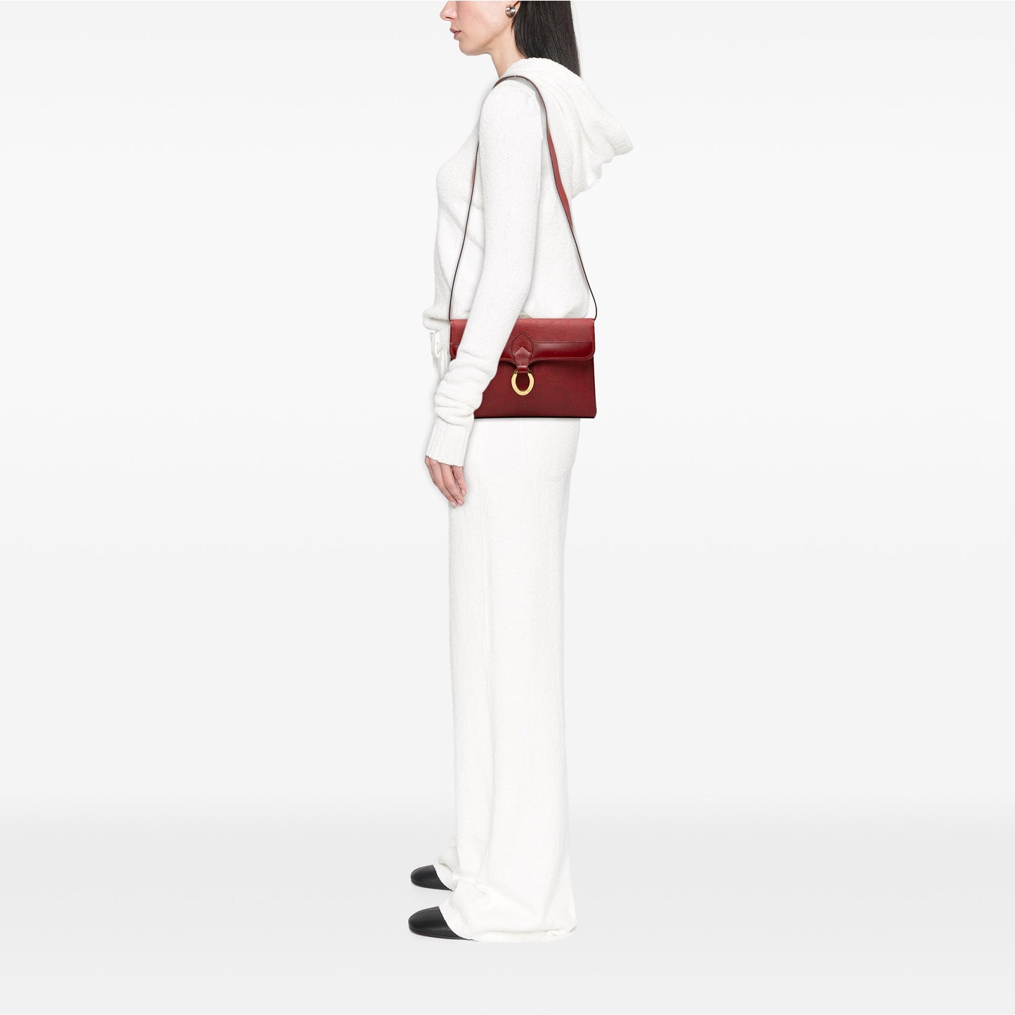 Dior Diorissimo Trotter Coated Canvas Crossbody